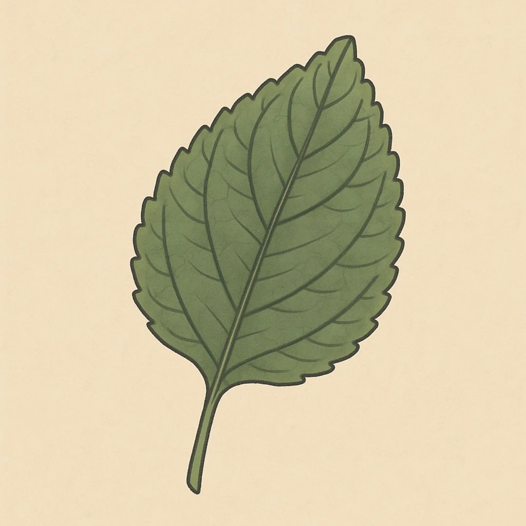 Picture of Lantana leaf note