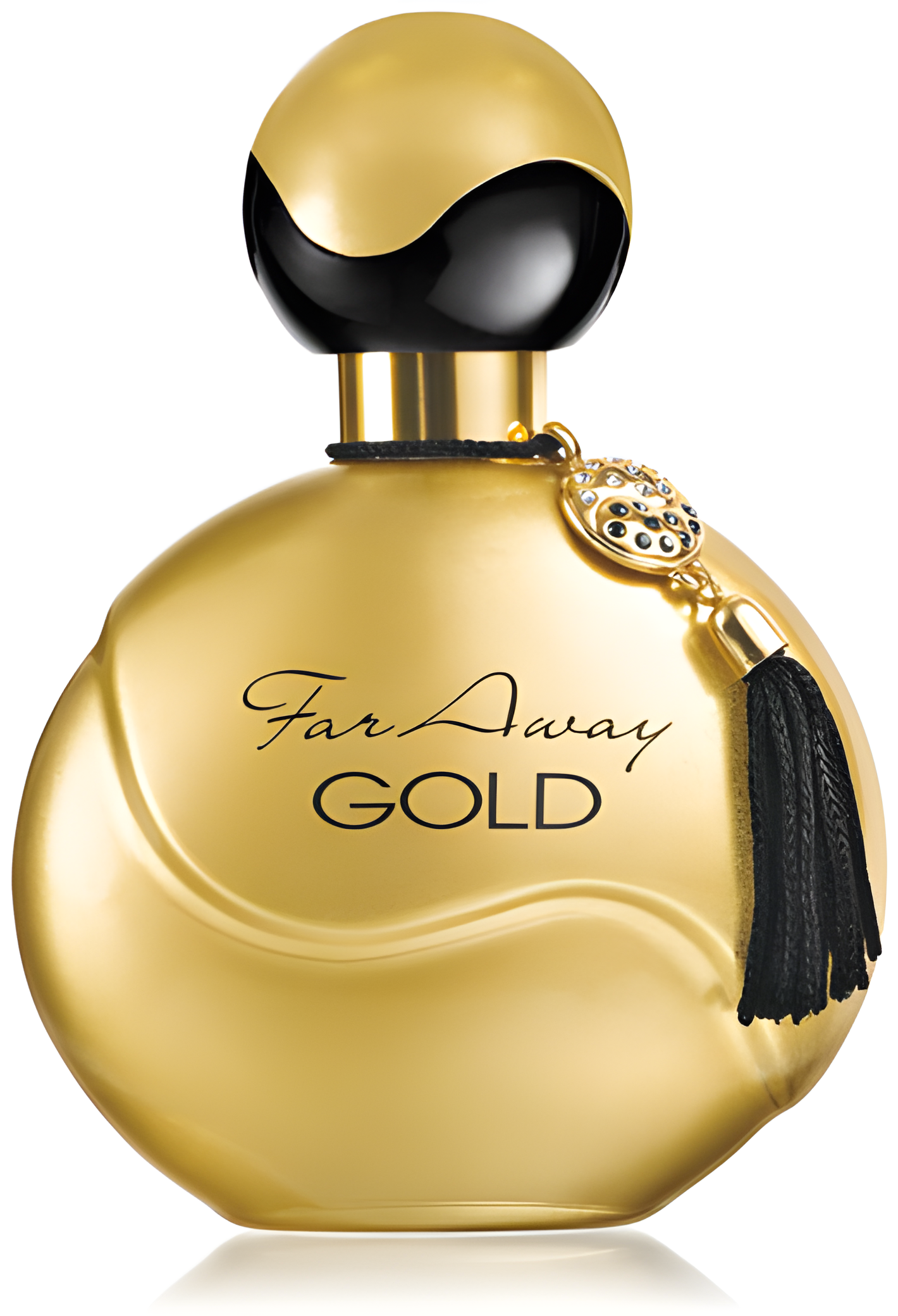 Far Away Gold by Avon perfume bottle