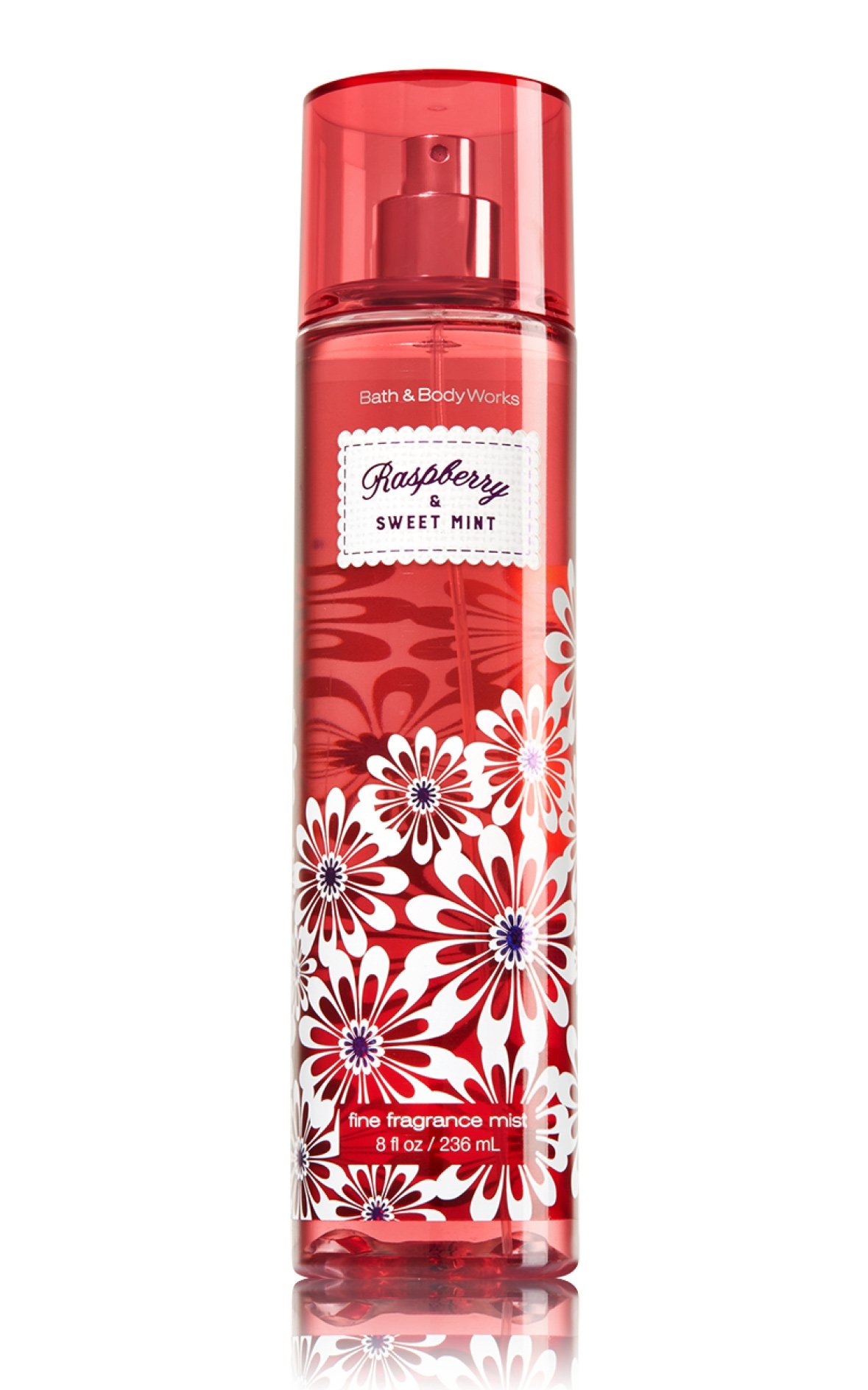 Raspberry & Sweet Mint by Bath & Body Works perfume bottle