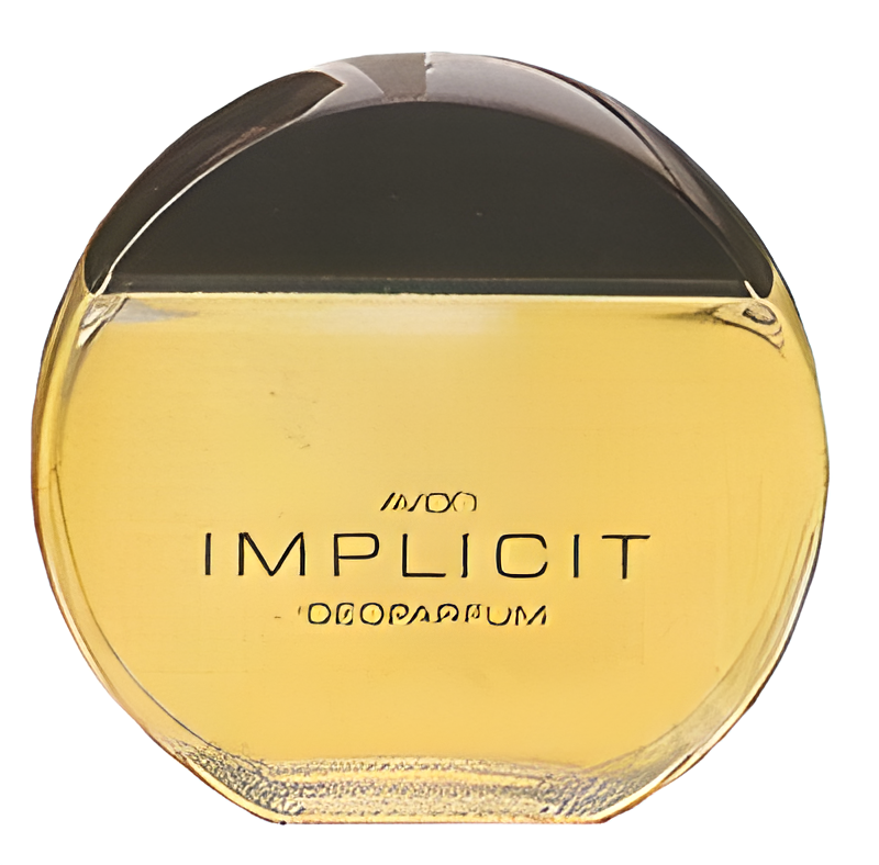 Implicit by Avon perfume bottle