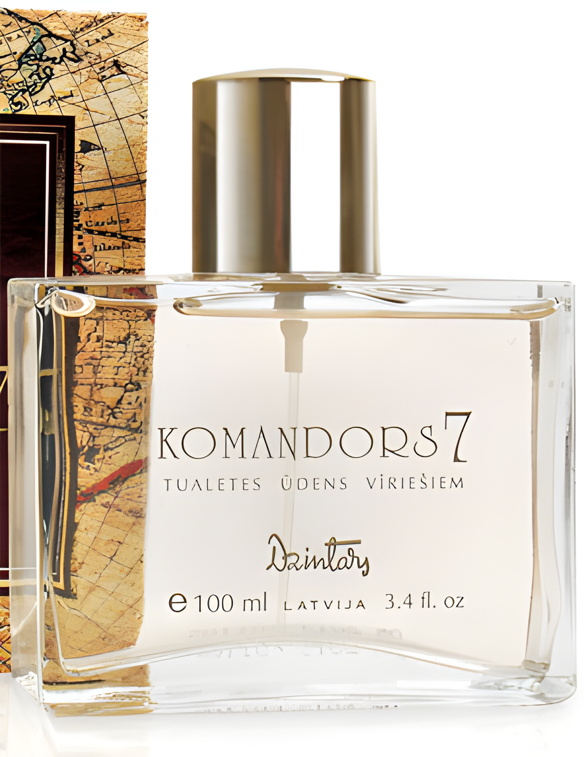 Komandors 7 by Dzintars perfume bottle