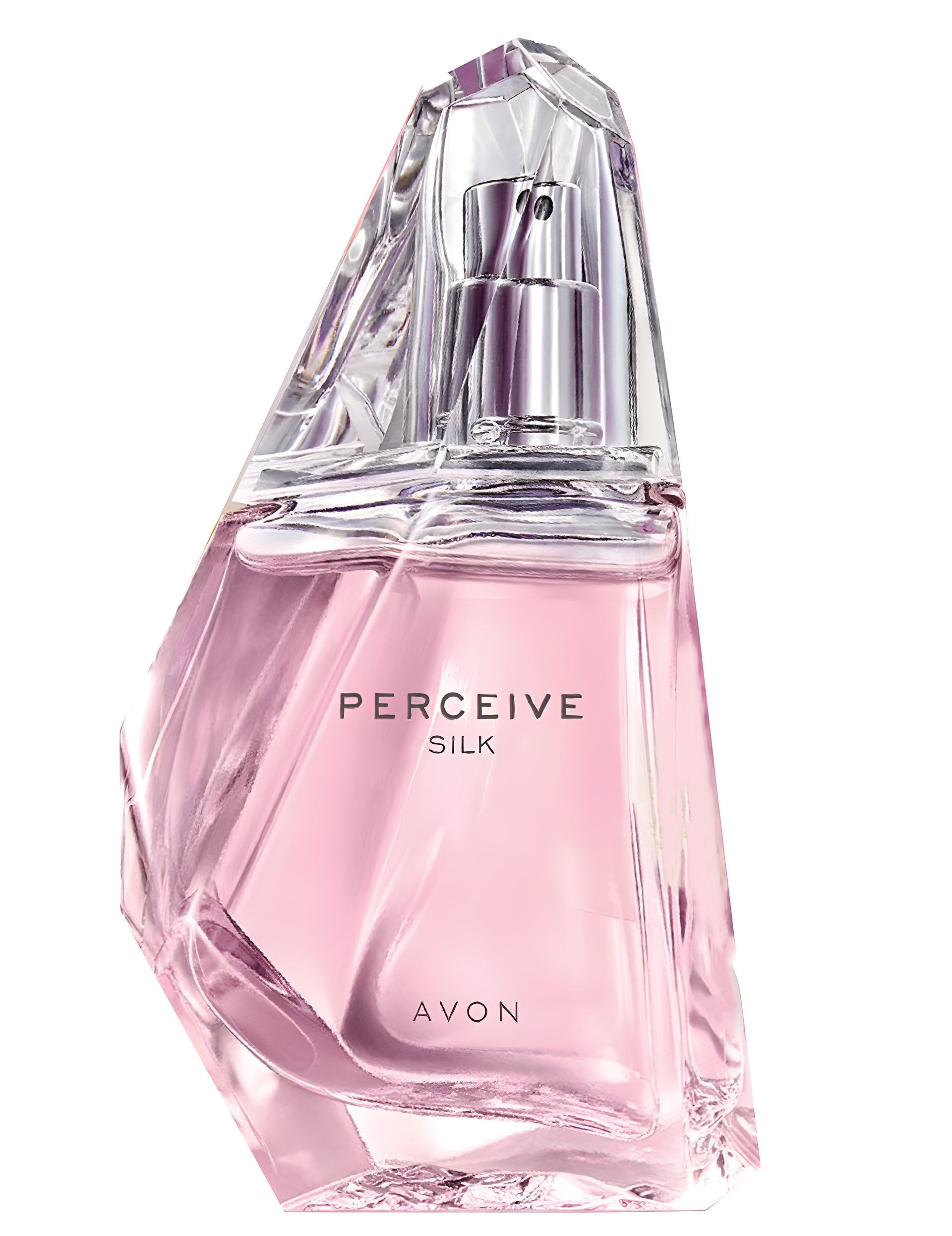 Perceive Silk by Avon perfume bottle