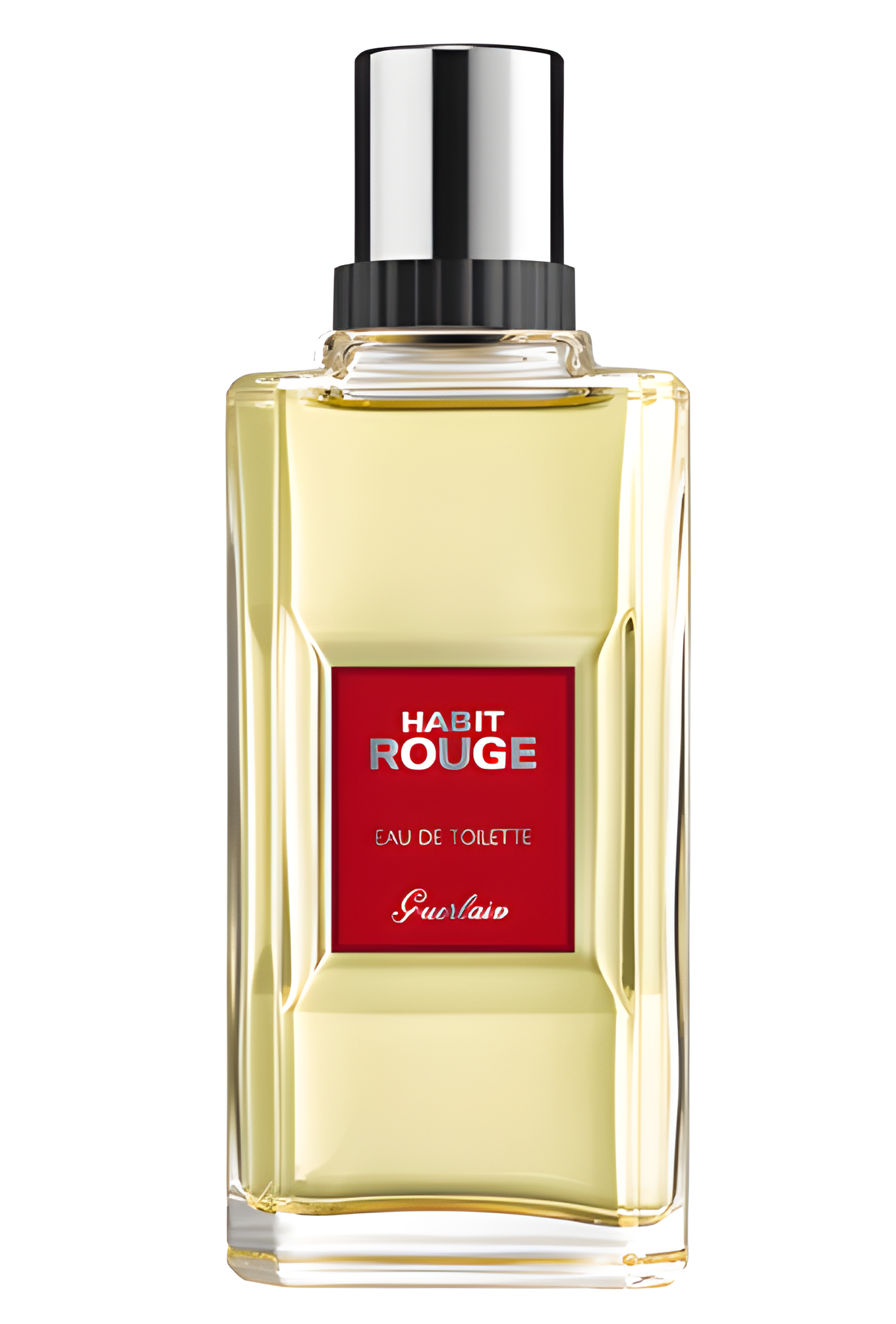 Habit Rouge Eau de Toilette by Guerlain perfume bottle