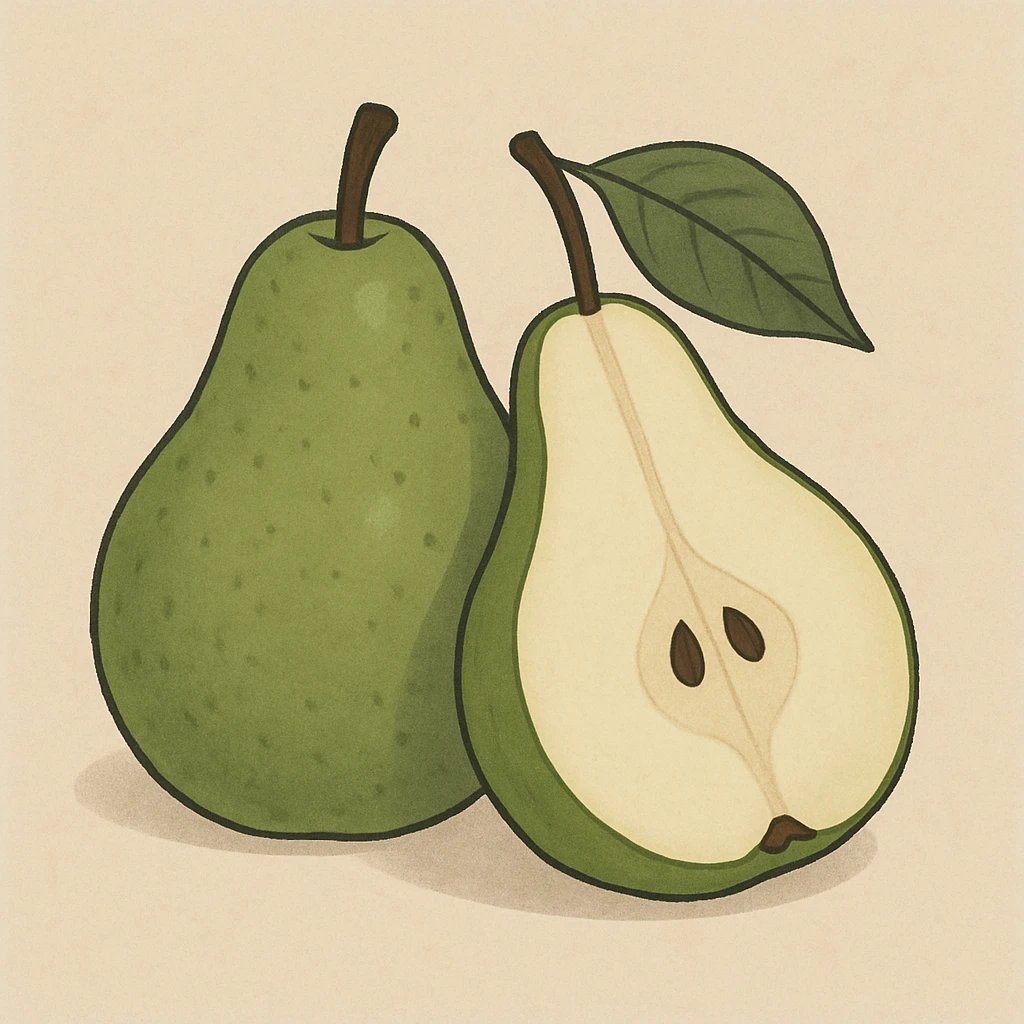 Picture of Green Anjou Pears note