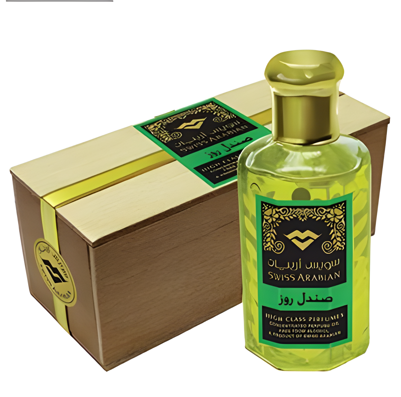Sandal Rose by Swiss Arabian perfume bottle