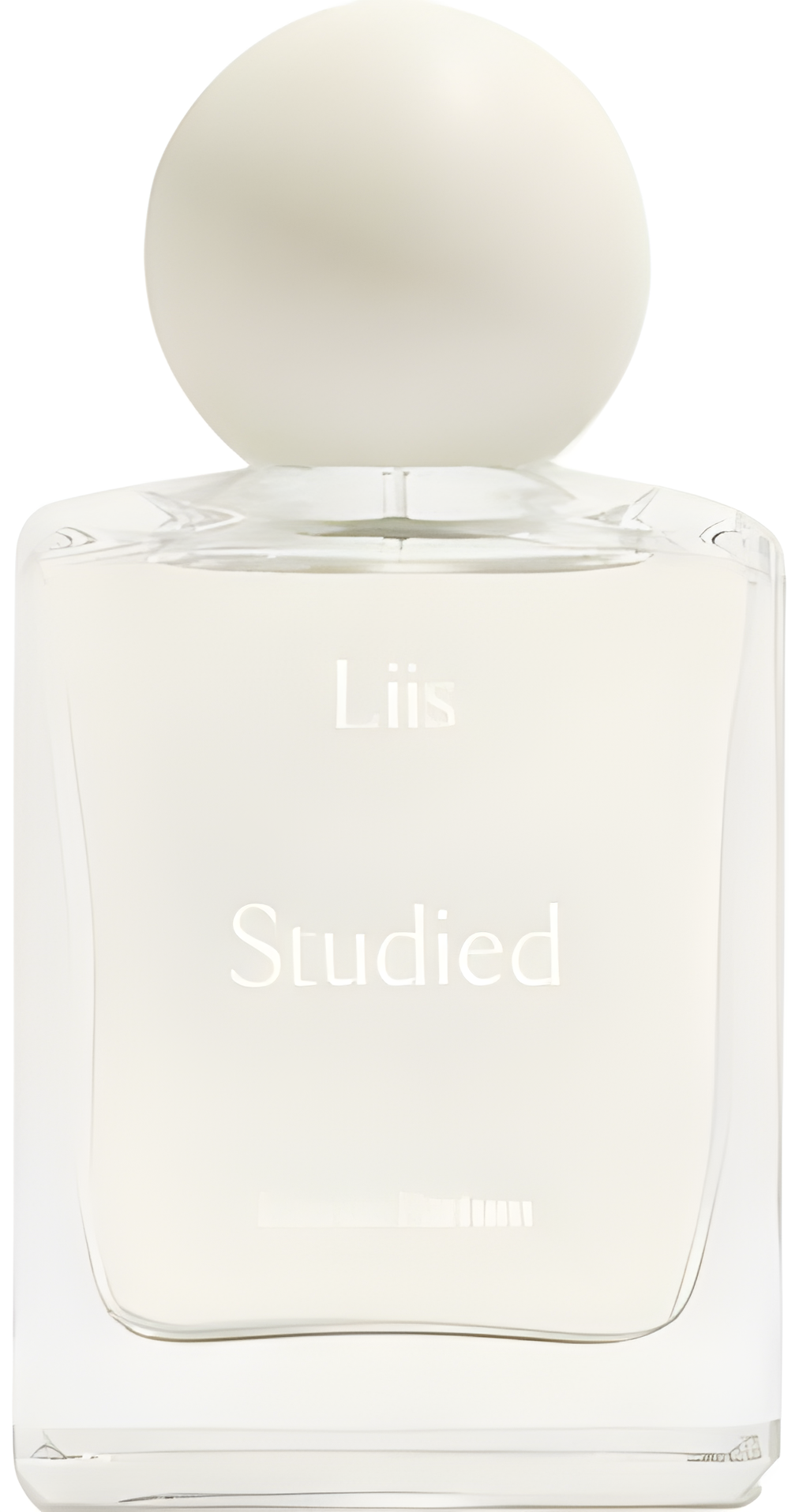 Studied by Liis perfume bottle