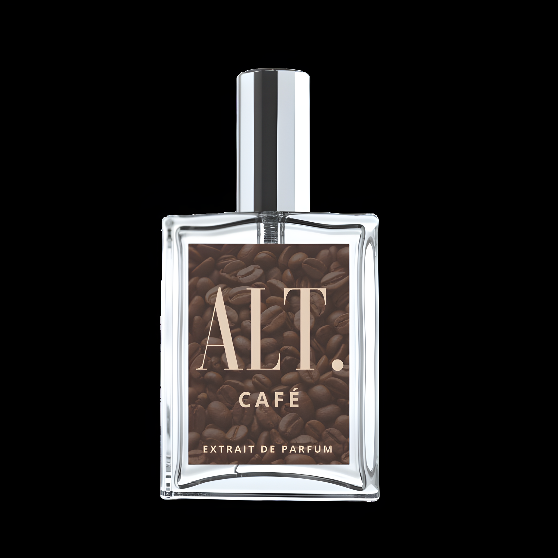 Café by ALT. Fragrances perfume bottle