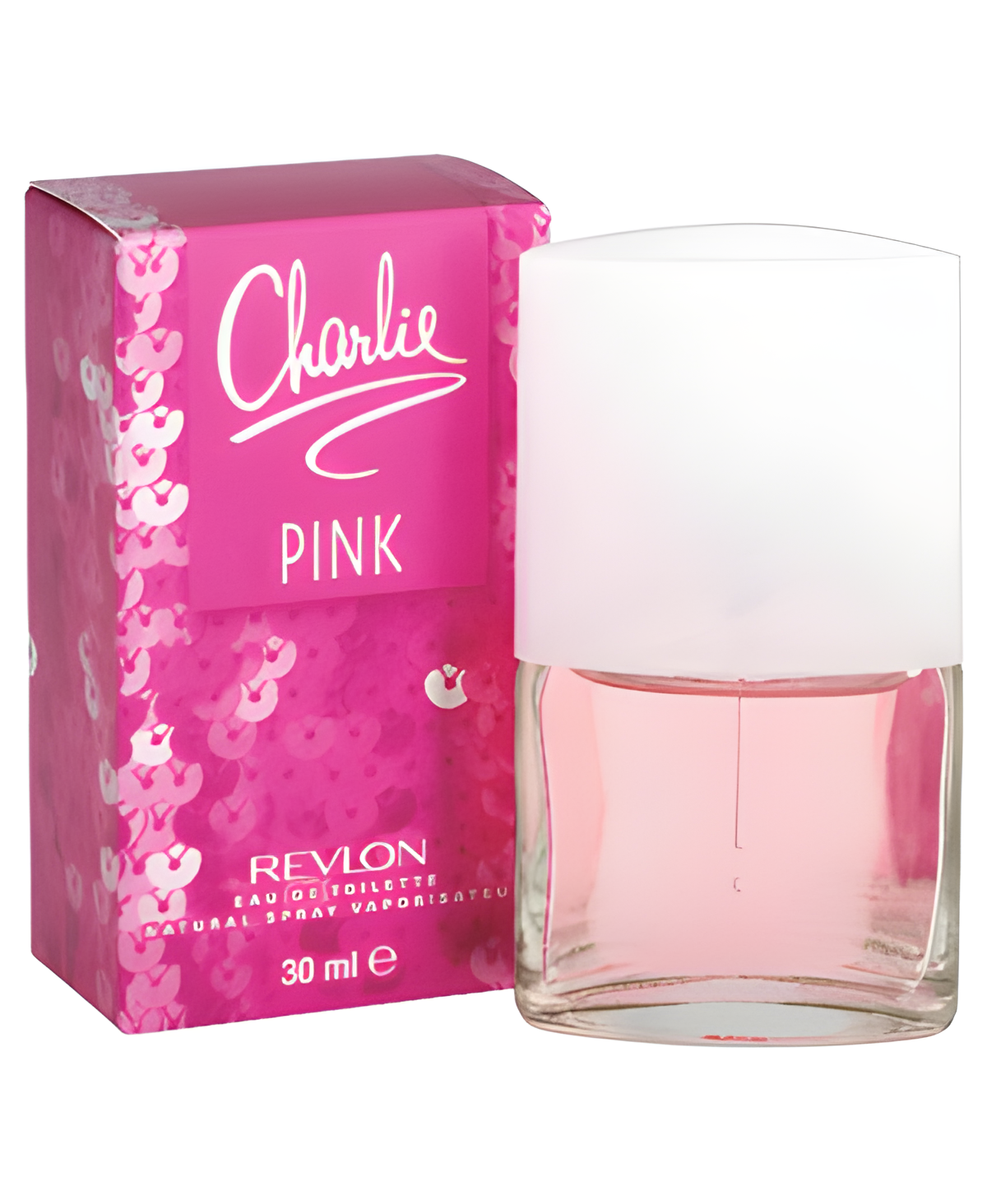 Charlie Pink by Revlon perfume bottle