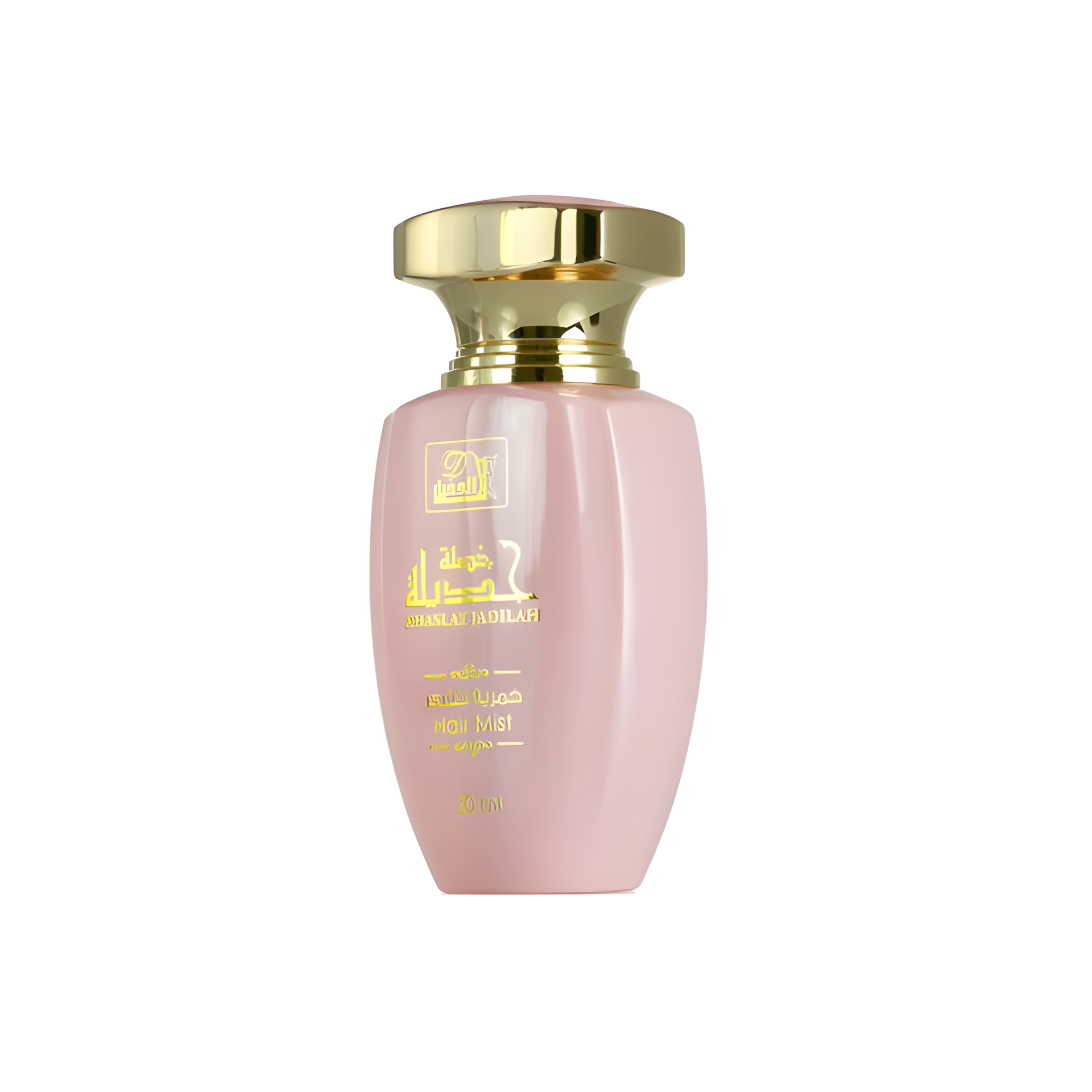 Jadilah Pink Hair Mist by Aldakheel Oud perfume bottle