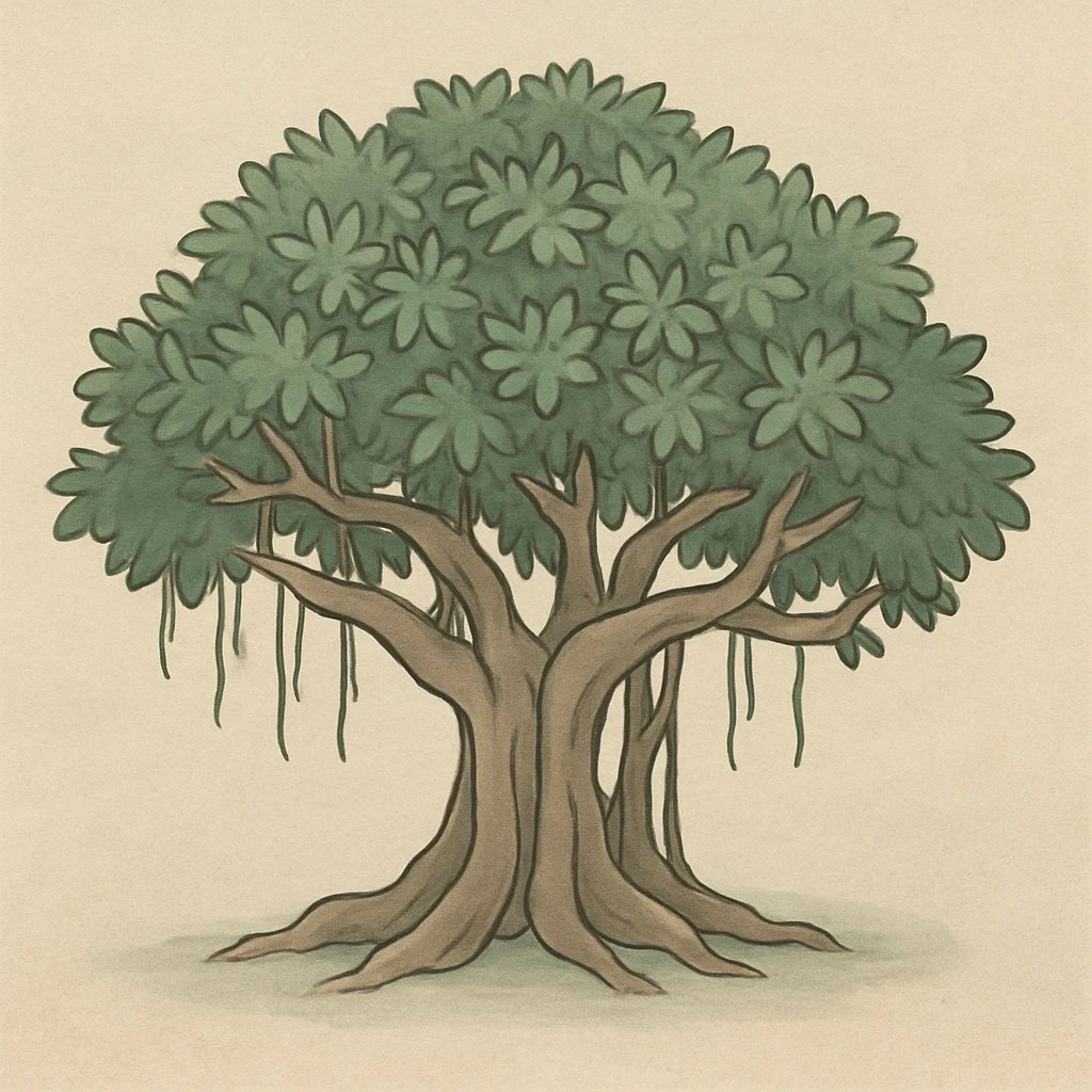 Picture of Gajumaru Banyan note