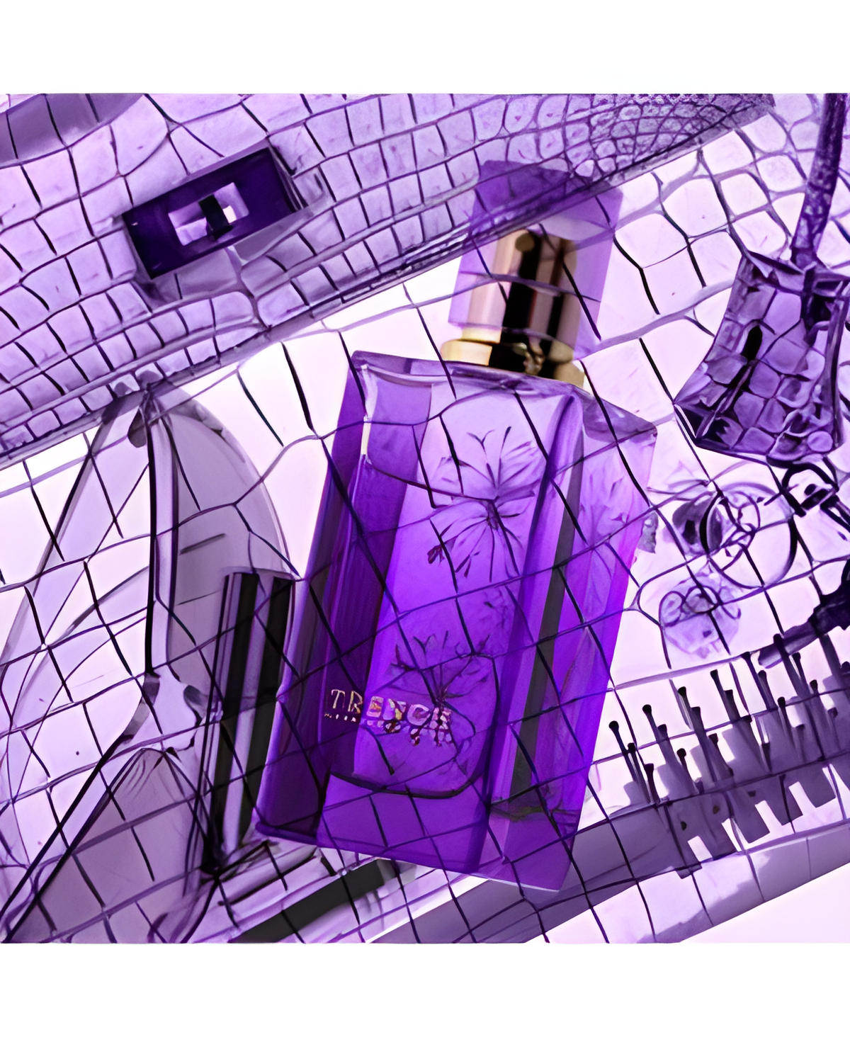 Trench by Tiens perfume bottle