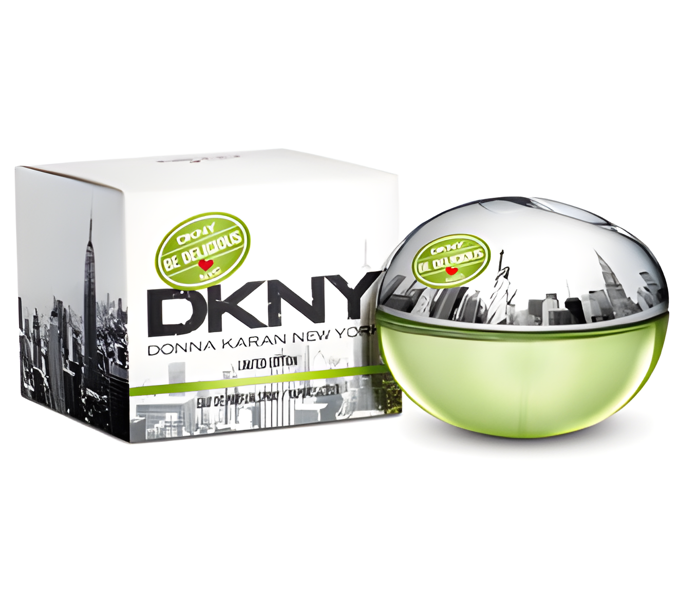 DKNY Be Delicious NYC by Donna Karan perfume bottle