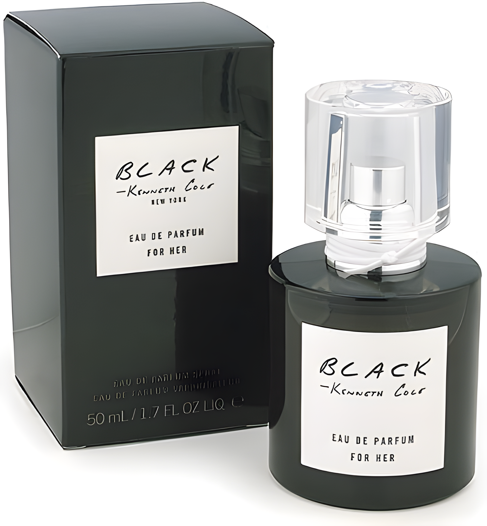 Black by Kenneth Cole perfume bottle