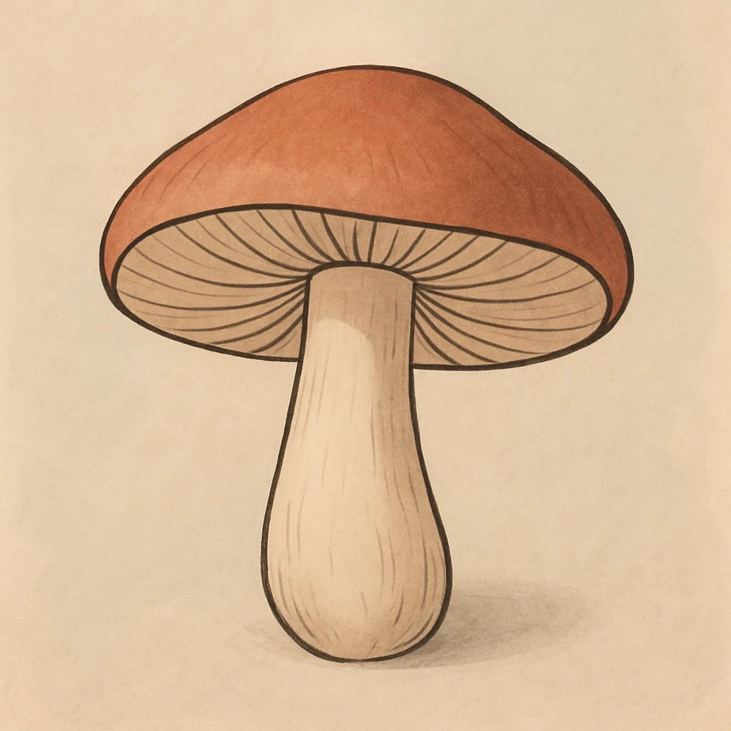 Picture of Mushroom note