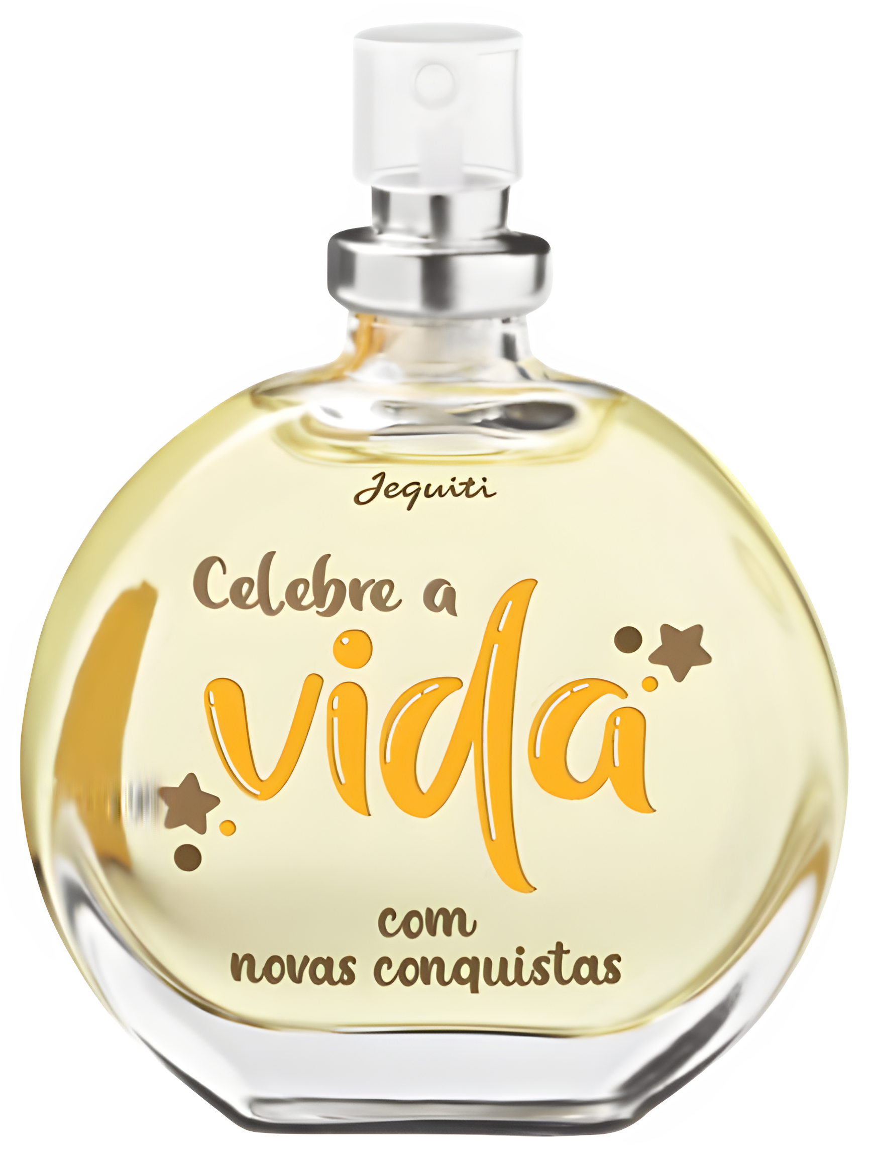 Celebre a Vida Com Novas Conquistas by Jequiti perfume bottle