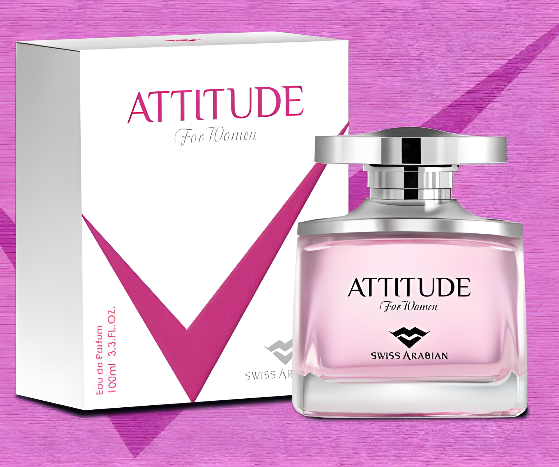 Attitude for Women by Swiss Arabian perfume bottle