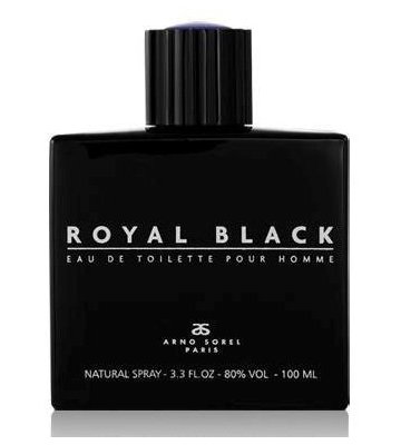 Royal Black by Arno Sorel perfume bottle