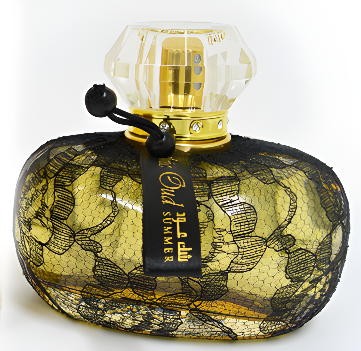 Chic Oud Summer by Lattafa Perfumes perfume bottle