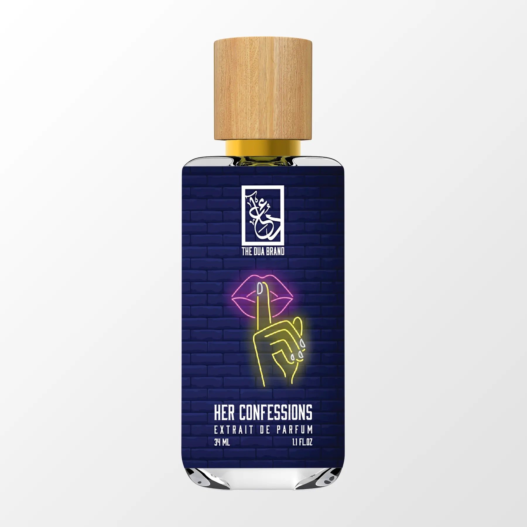 Her Confessions by The Dua Brand perfume bottle
