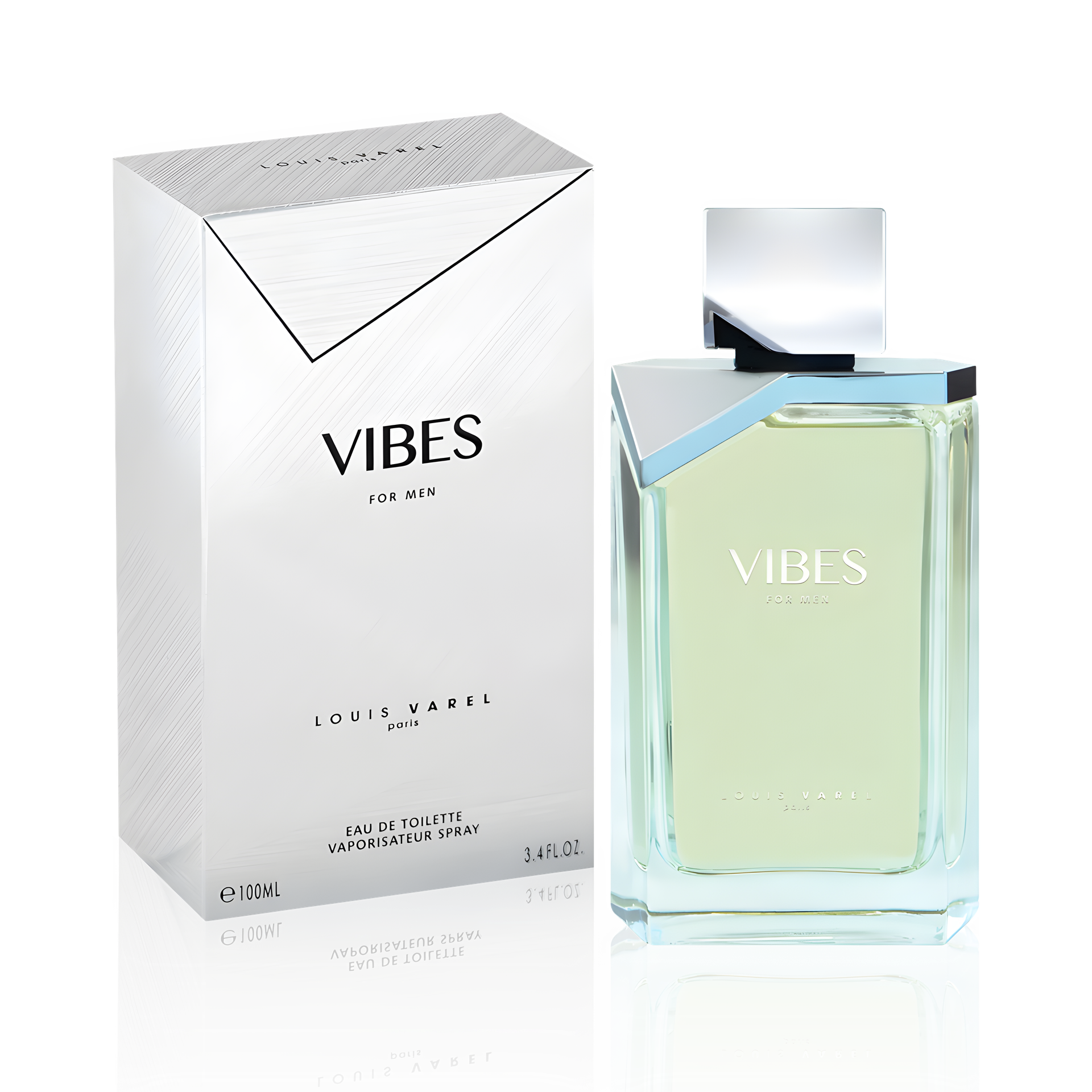 Vibes for Men by Louis Varel perfume bottle