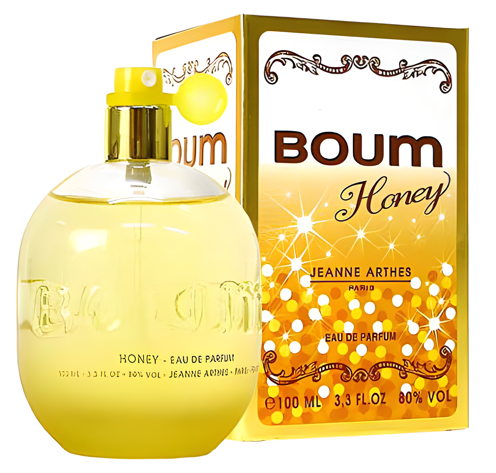 Boum Honey by Jeanne Arthes perfume bottle