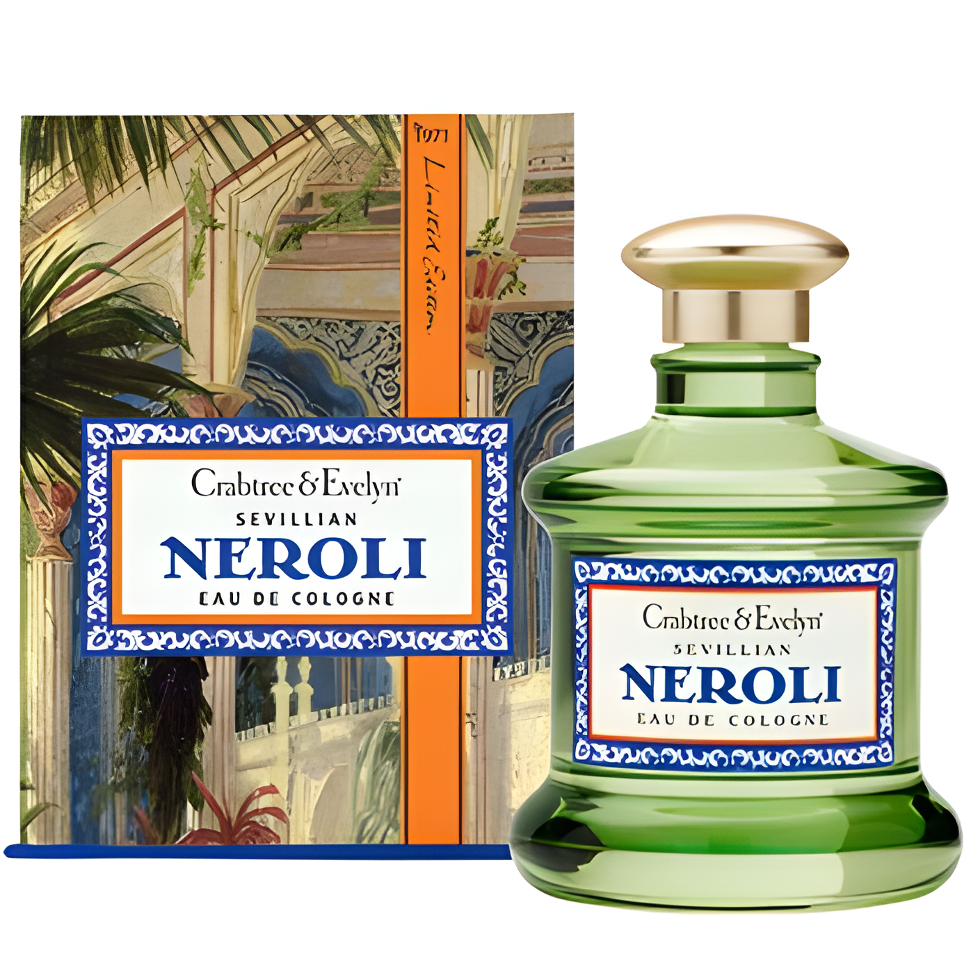 Sevillian Neroli Eau de Cologne by Crabtree & Evelyn perfume bottle