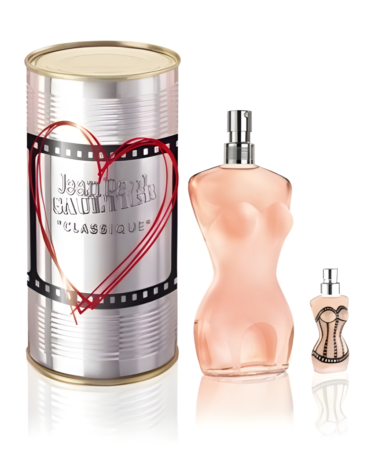 Classique Love Actually by Jean Paul Gaultier perfume bottle