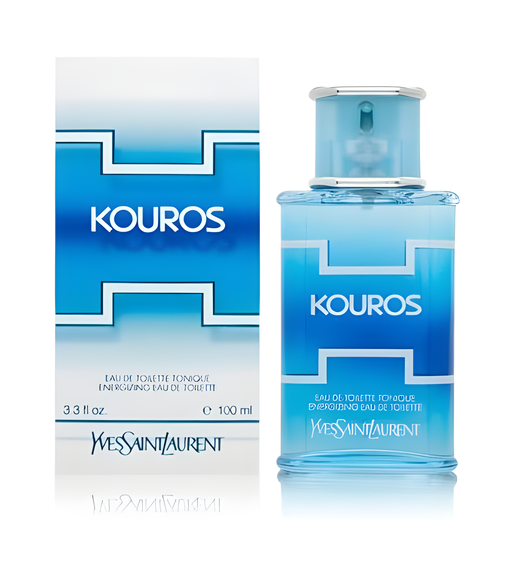 Kouros Summer Edition 2008 by Yves Saint Laurent perfume bottle
