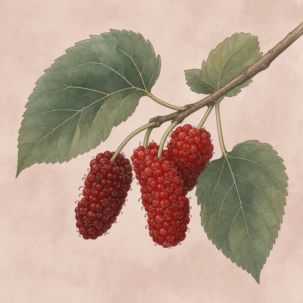 Picture of Red Mulberry note