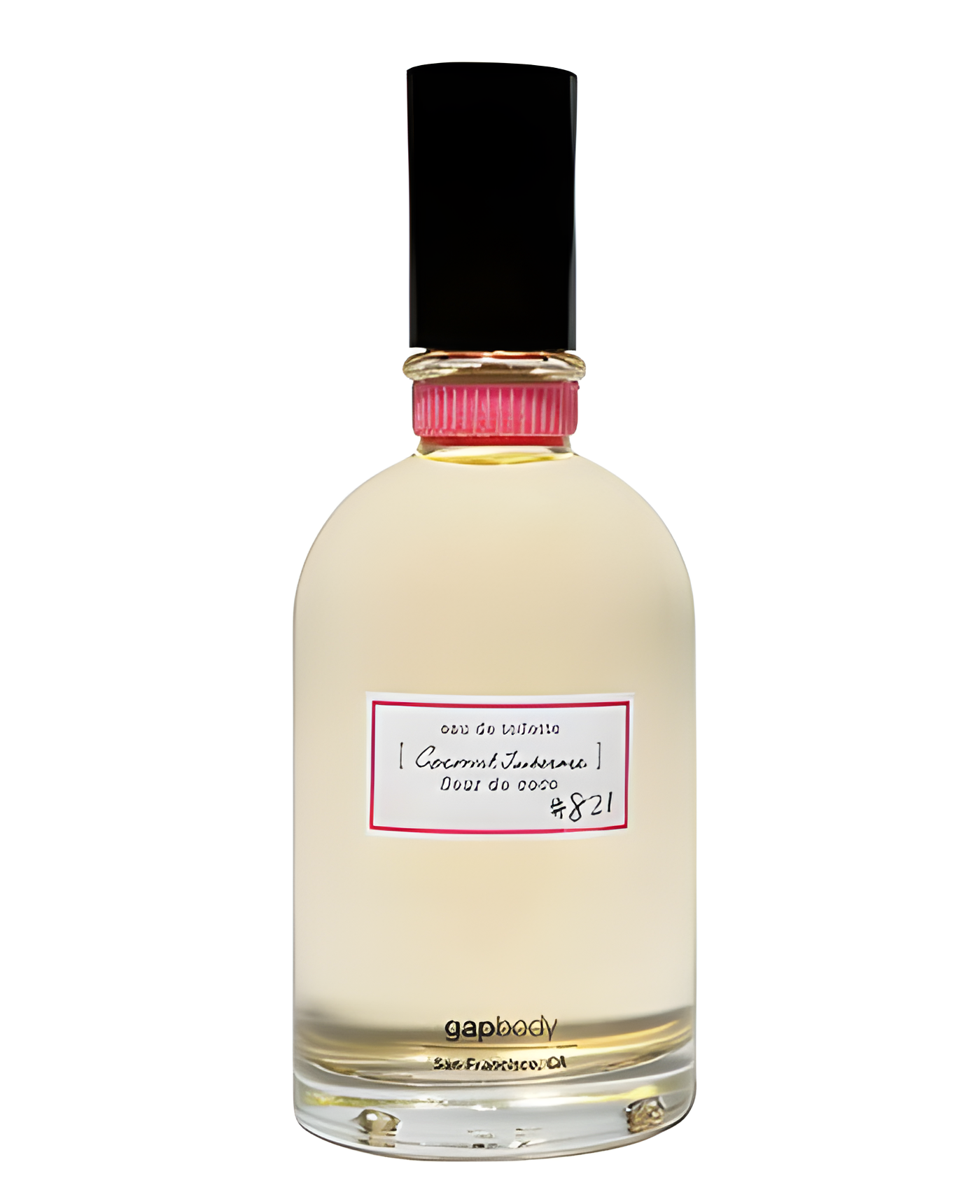 Coconut Tuberose No. 821 by Gap perfume bottle