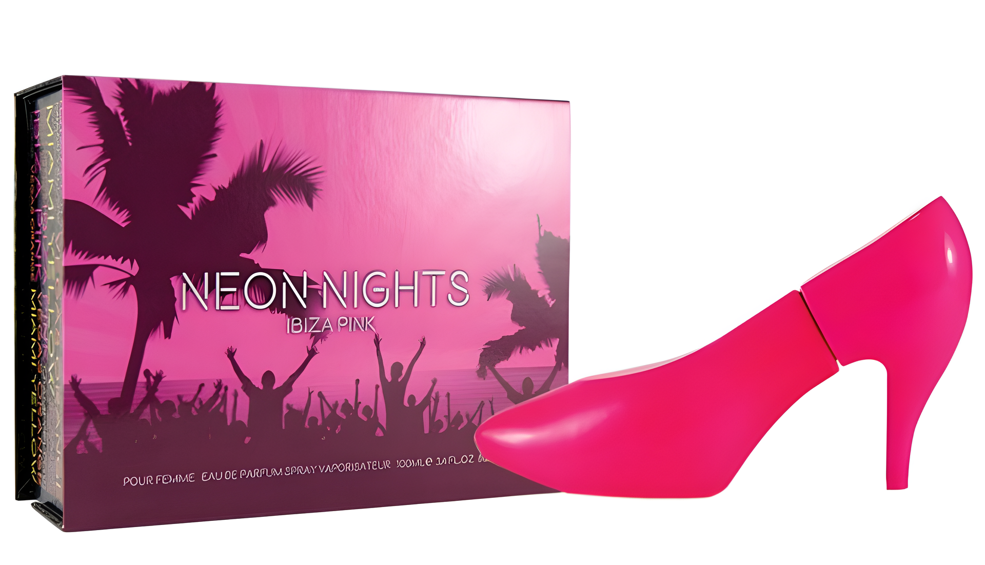 Sexxy Shoo Neon Nights Pink by Laurelle London perfume bottle