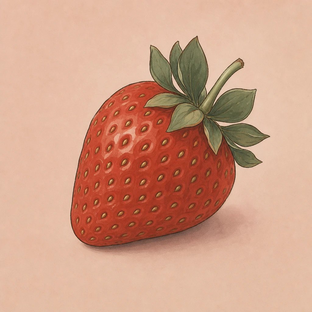 Picture of Strawberry note