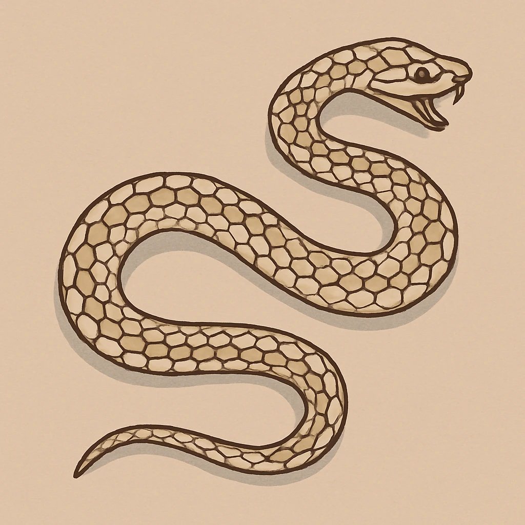 Picture of Snake Skin note