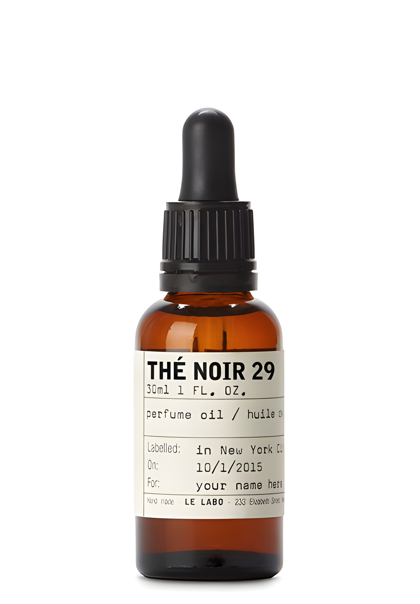 The Noir 29 Perfume Oil by Le Labo perfume bottle