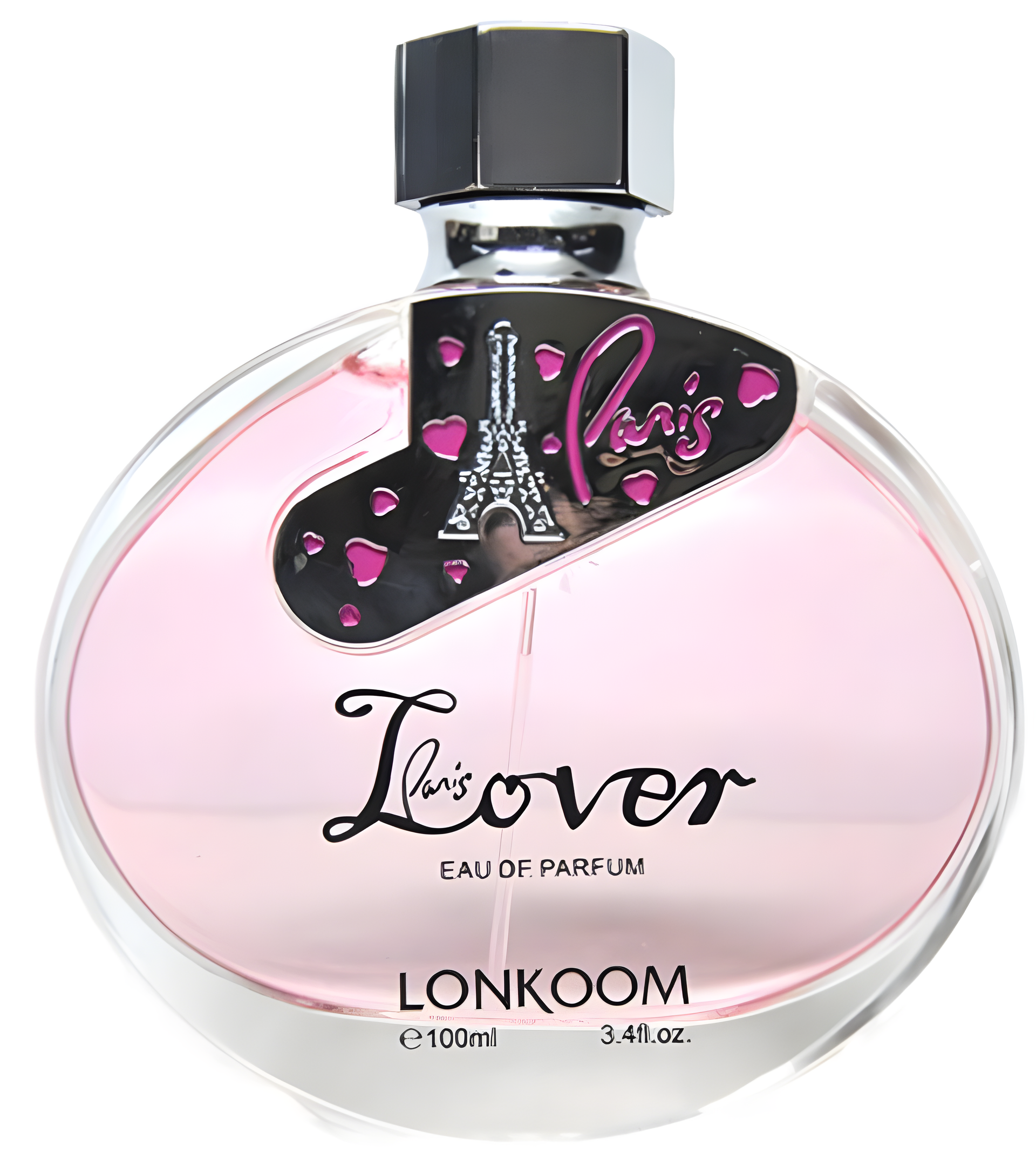 Paris Lover Pink by Lonkoom Parfum perfume bottle