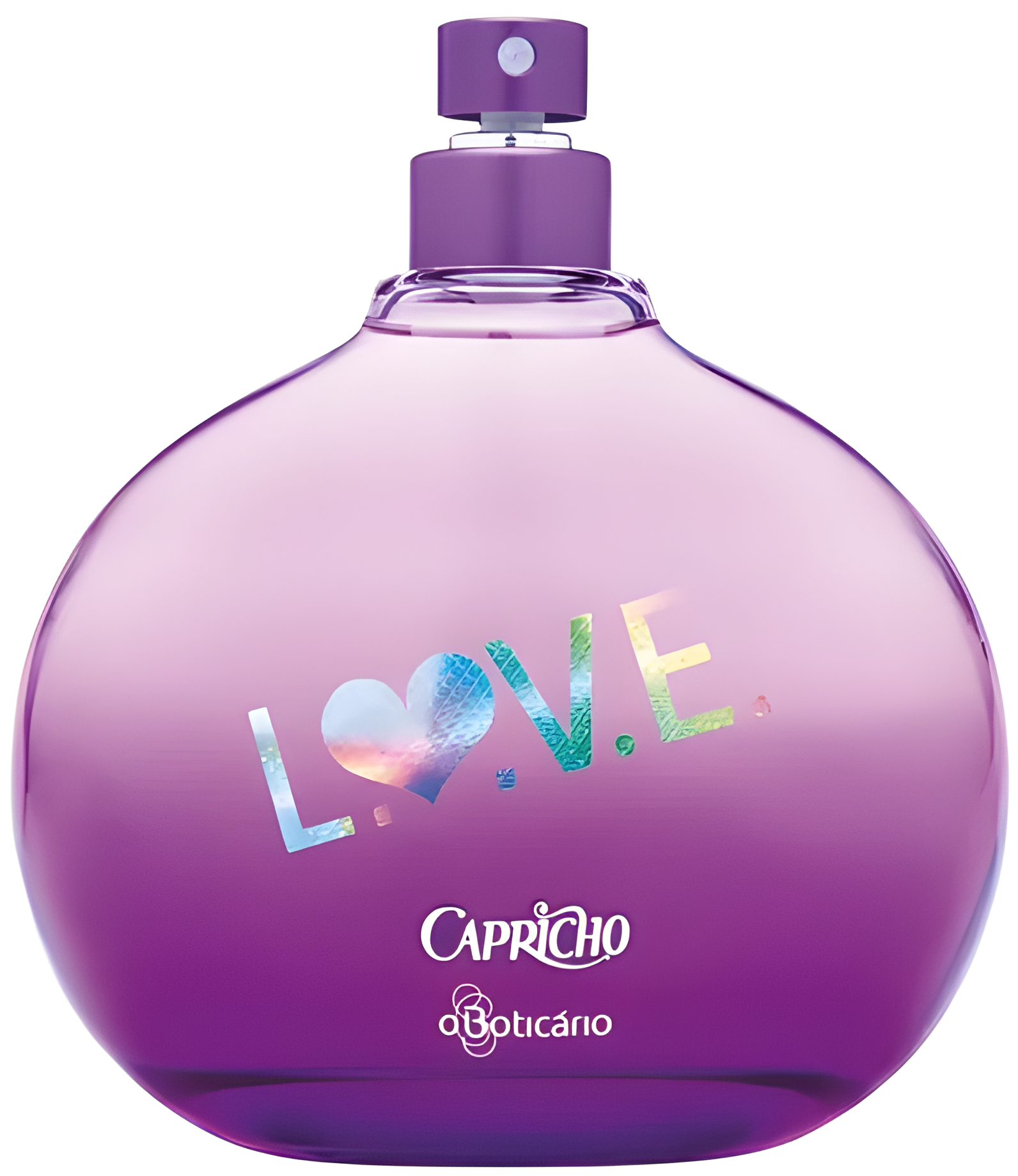 Capricho Love by O Boticário perfume bottle