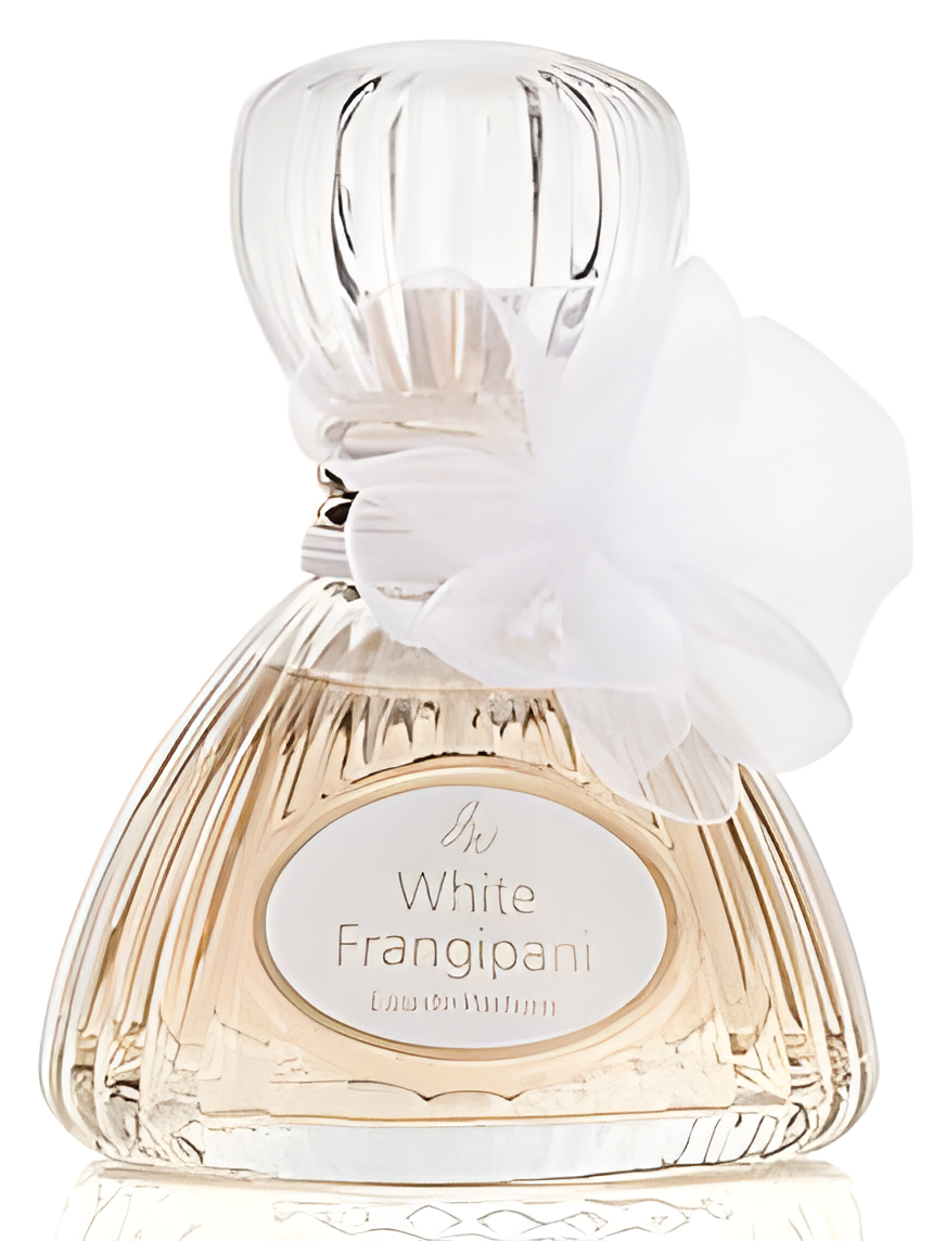 White Frangipani by Judith Williams perfume bottle