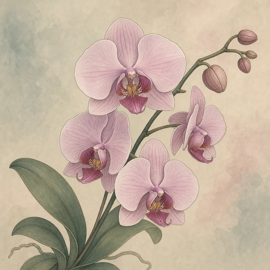Picture of Fragrant Orchid note