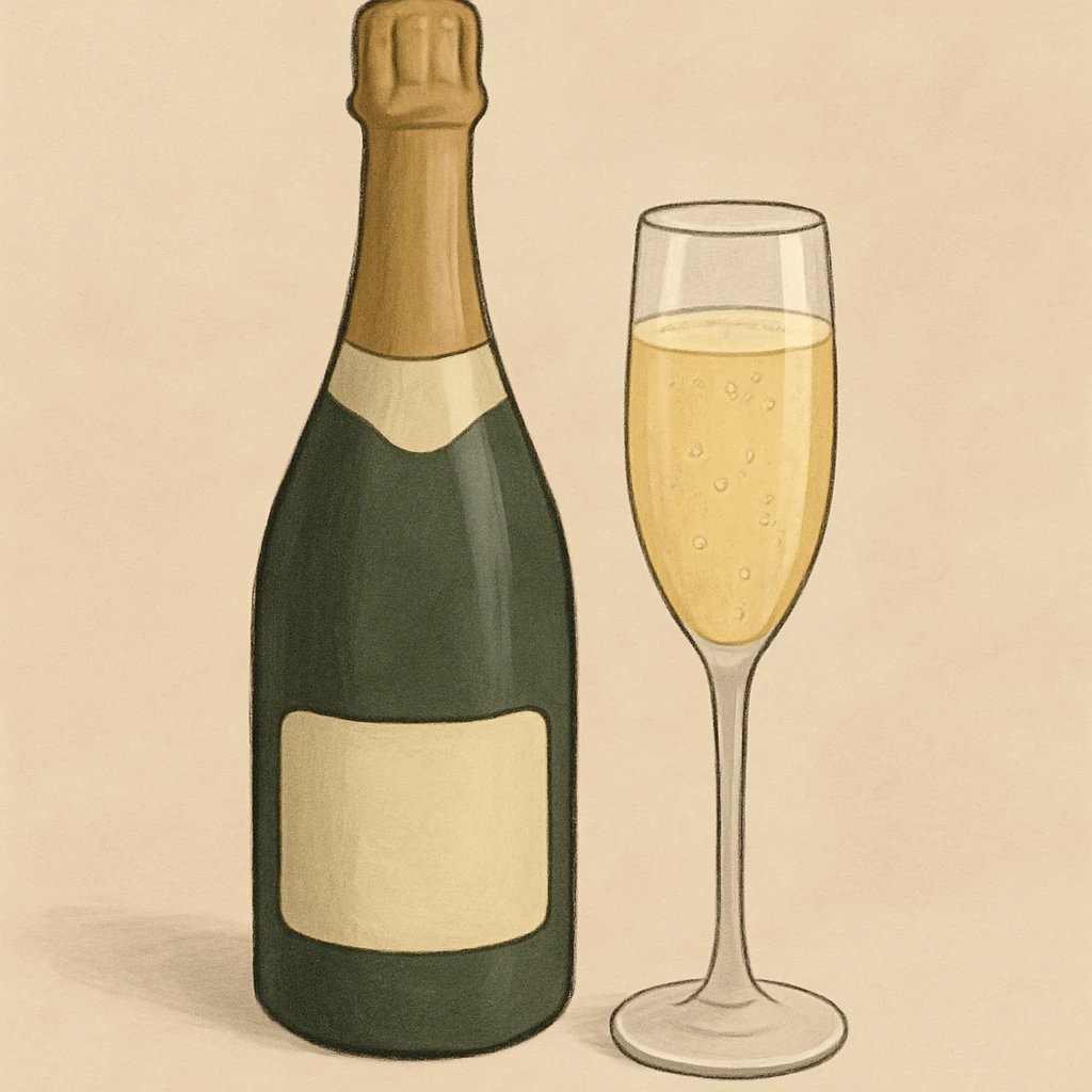 Picture of Champagne note
