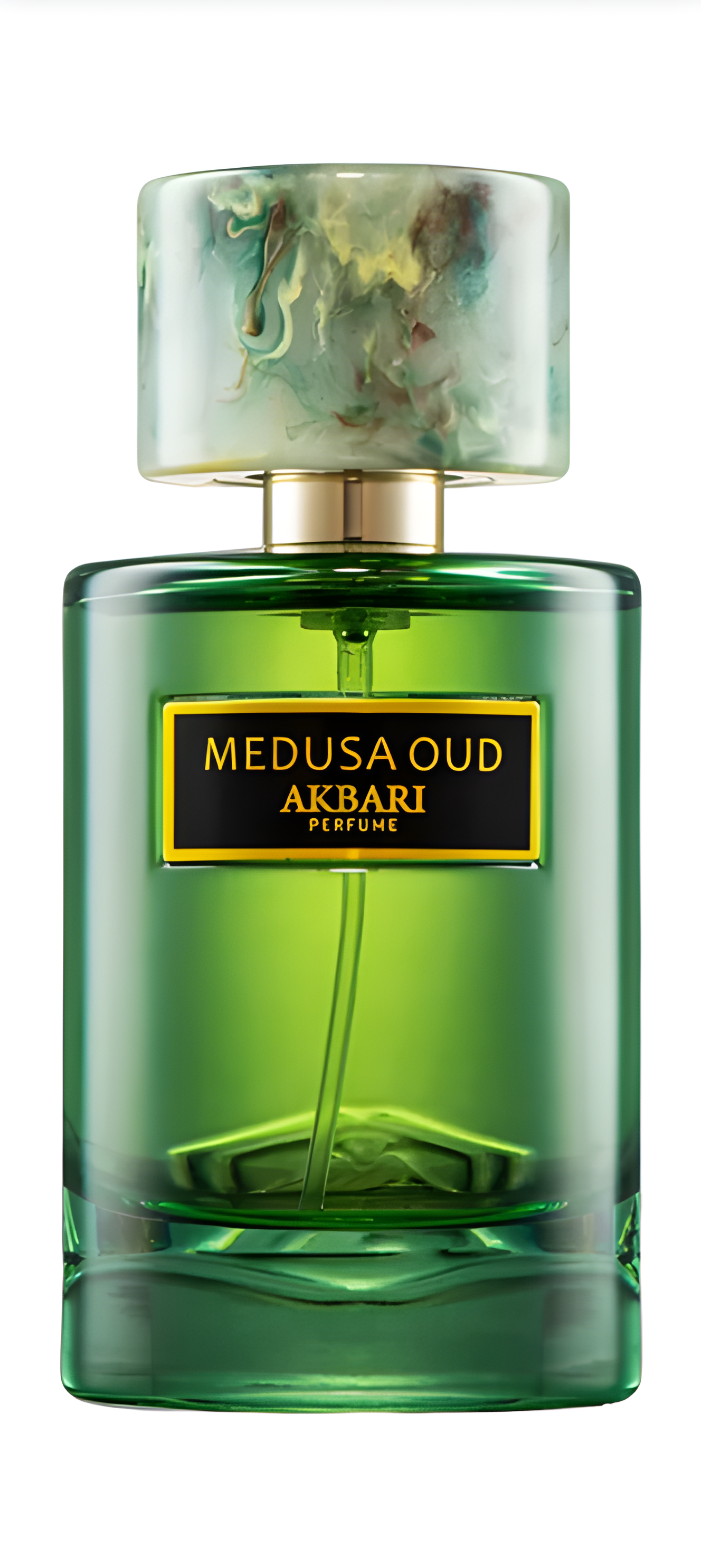 Medusa Oud by Akbari perfume bottle