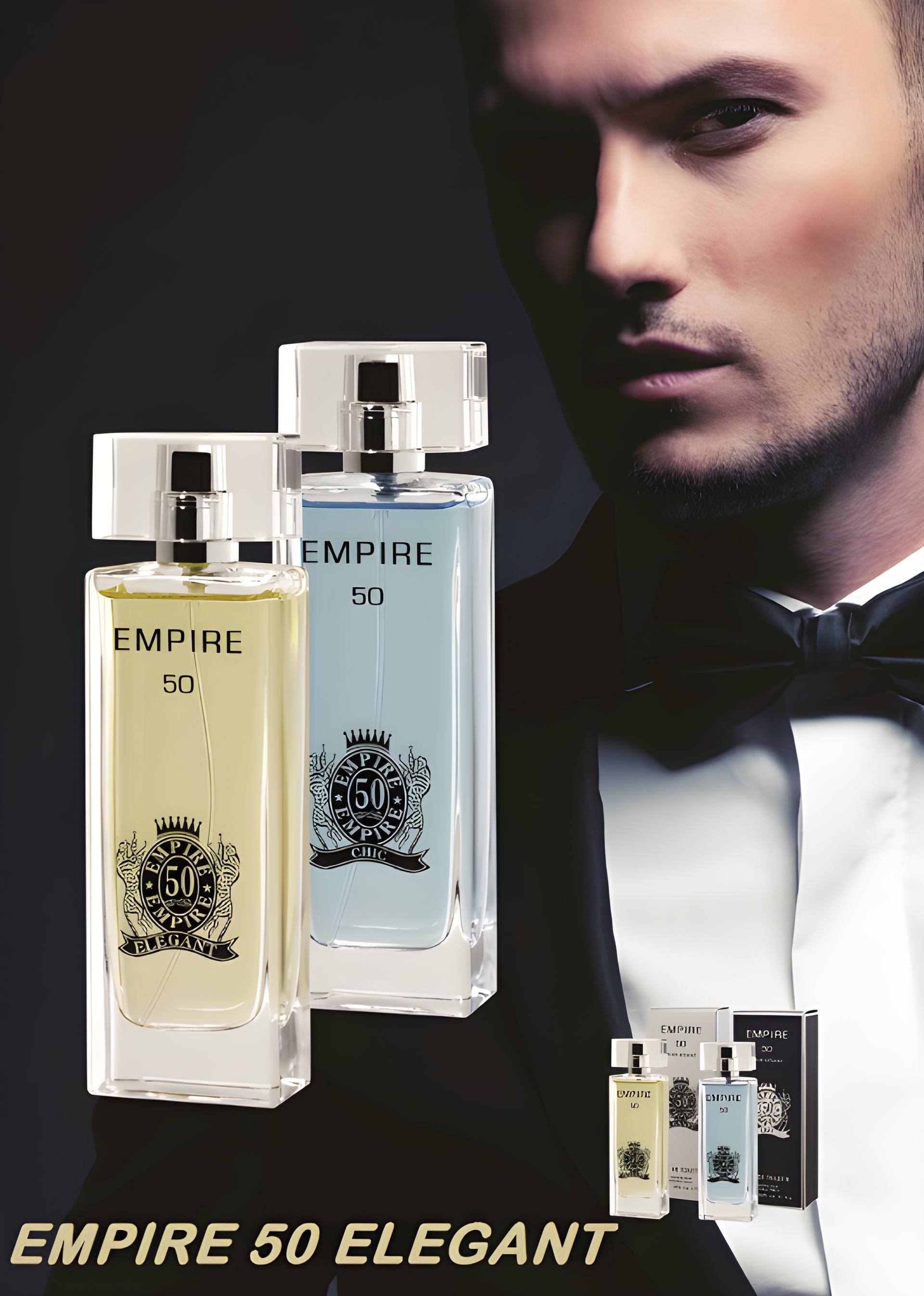 Empire 50 Elegant by Dina Cosmetics perfume bottle