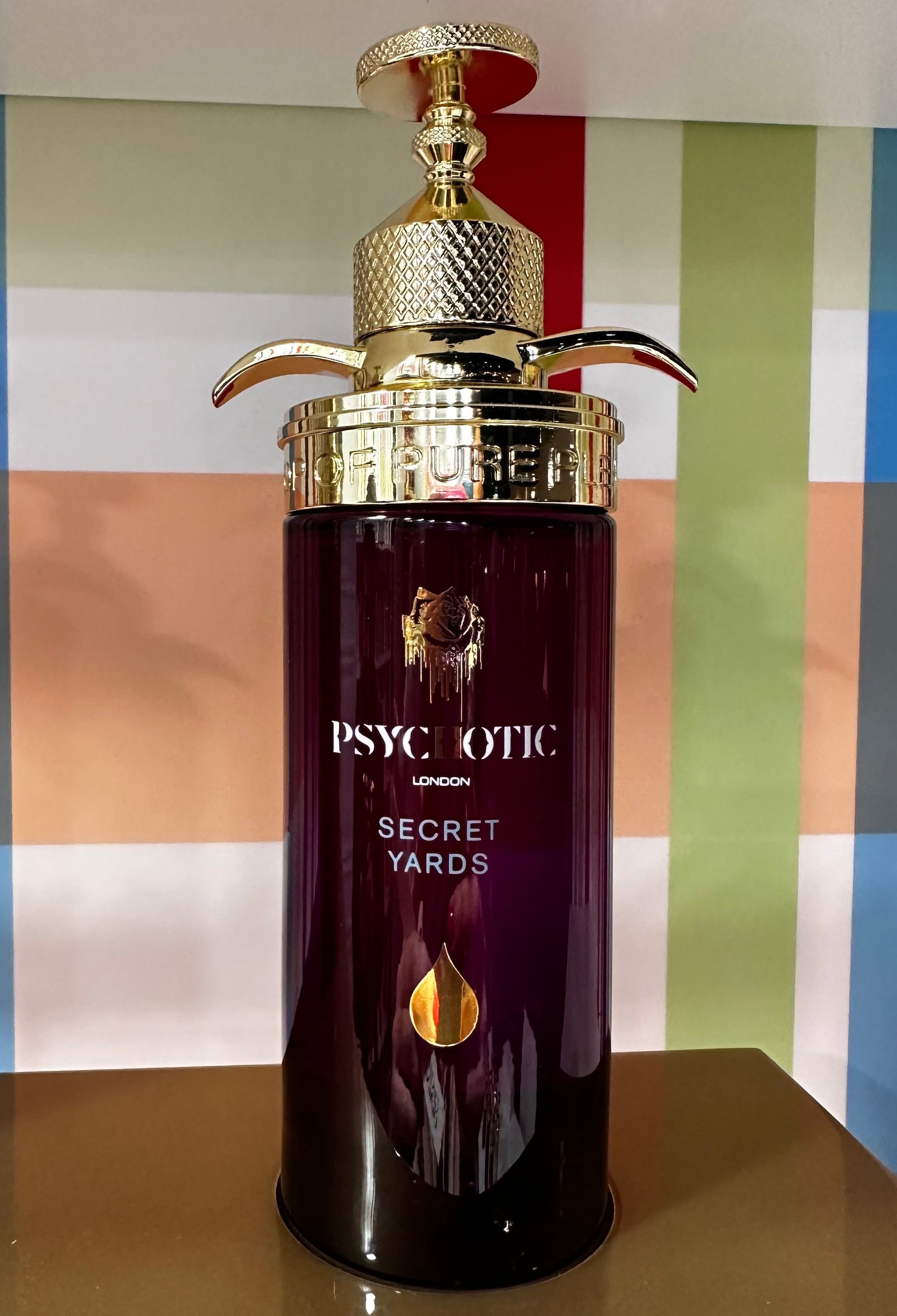 Secret Yards by Psychotic London perfume bottle