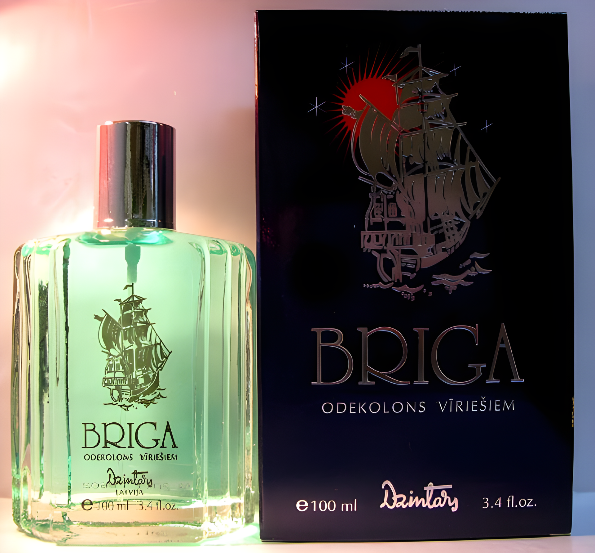 Briga by Dzintars perfume bottle