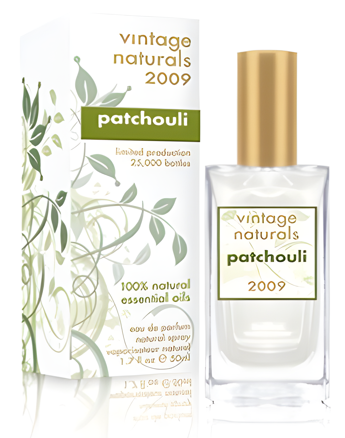 Vintage Naturals 2009 Patchouli by Demeter Fragrance perfume bottle