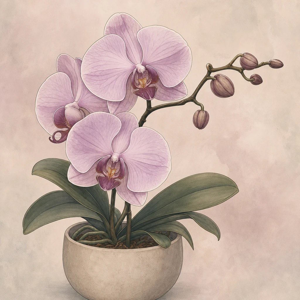 Picture of Orchid note