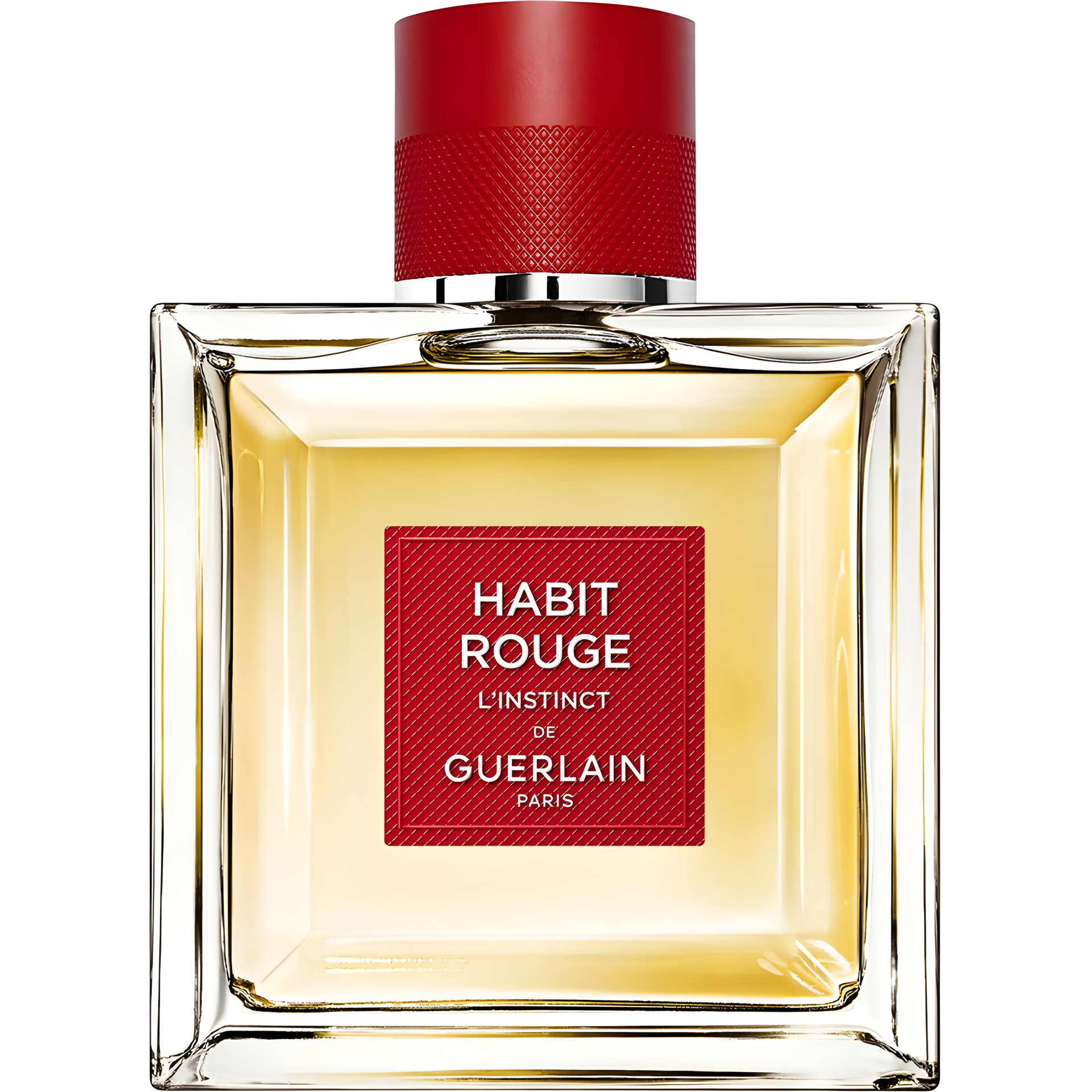 Habit Rouge L'Instinct by Guerlain perfume bottle