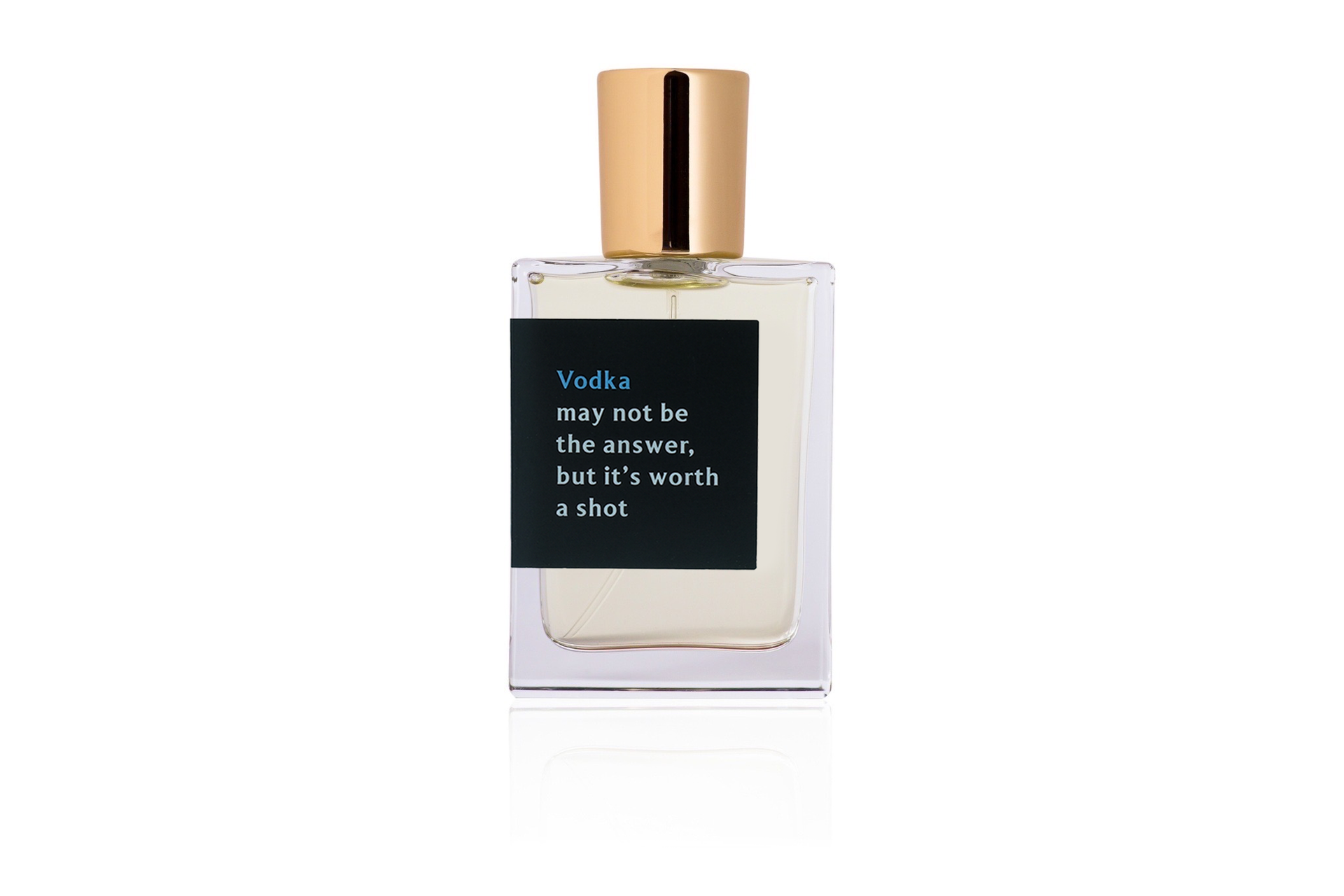 Vodka May Not Be the Answer, but It's Worth a Shot by Proad perfume bottle