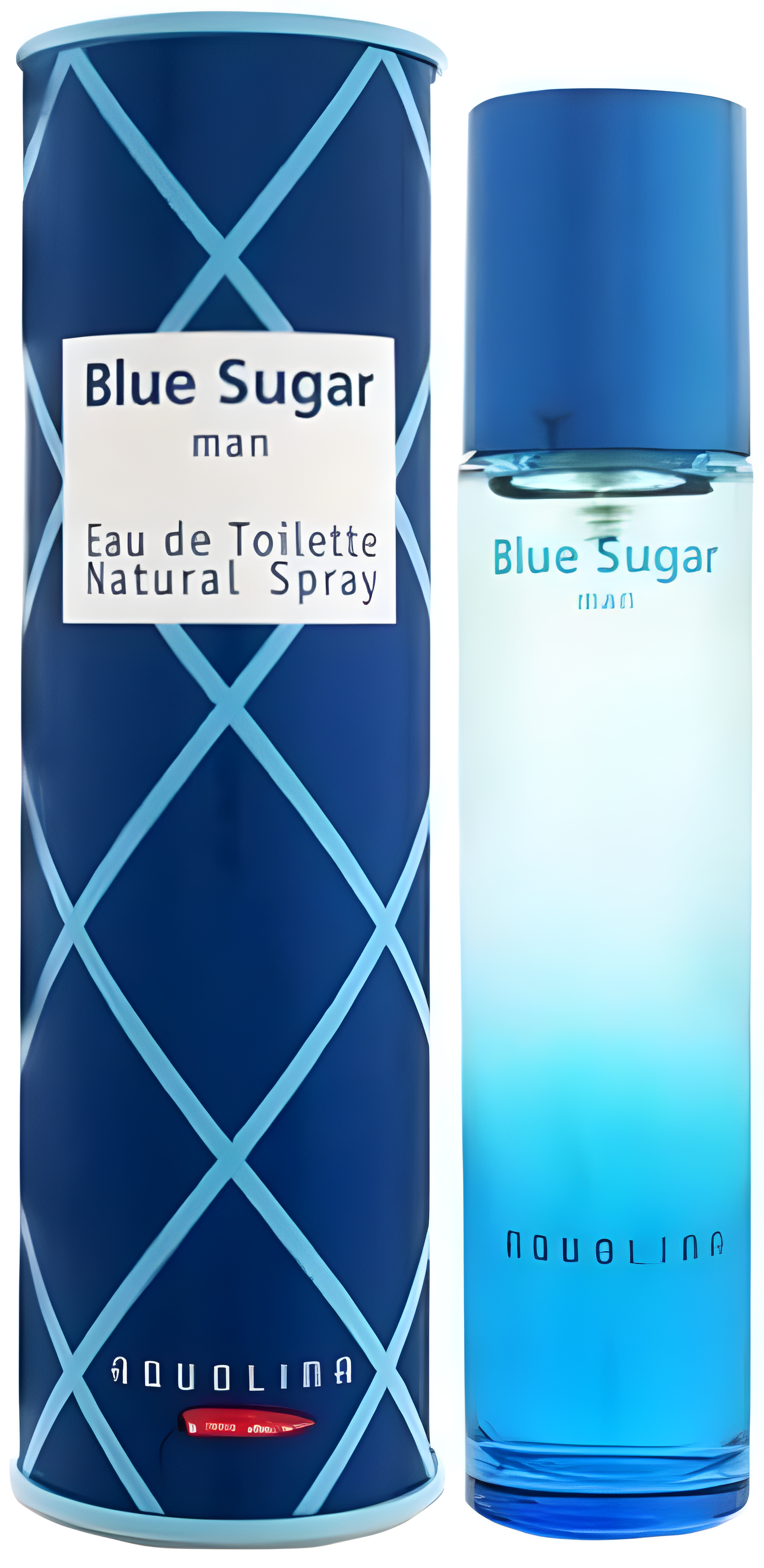 Blue Sugar by Aquolina perfume bottle