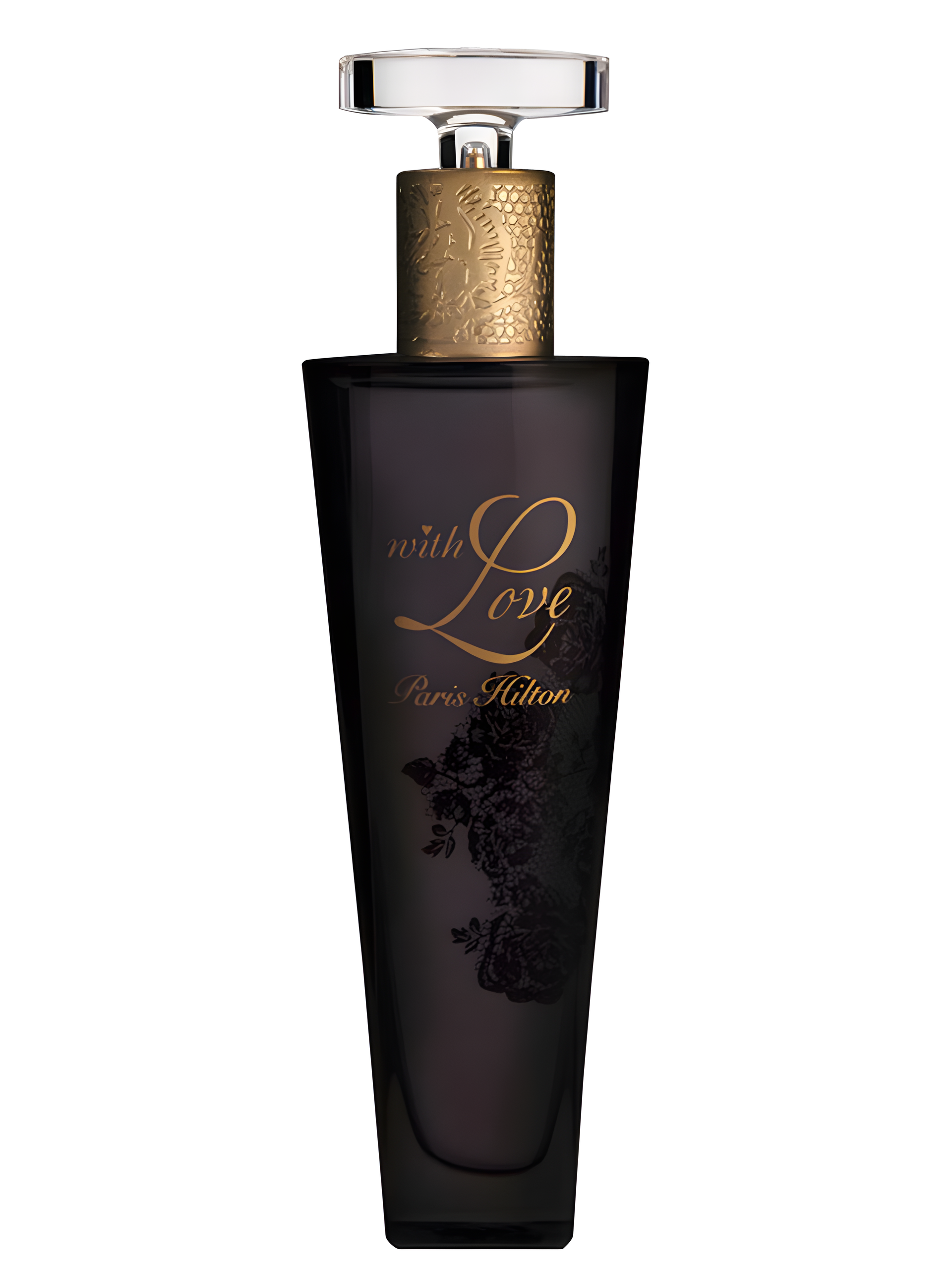 With Love by Paris Hilton perfume bottle