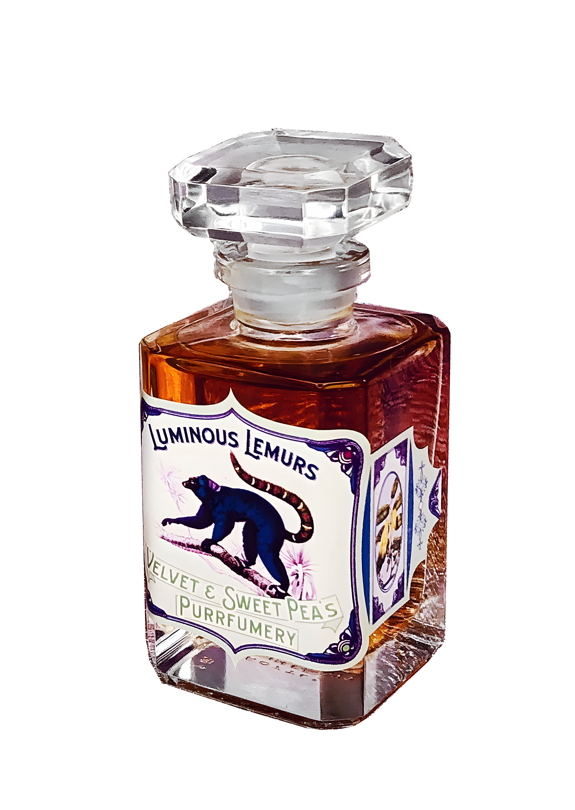 Luminous Lemurs by Velvet & Sweet Pea’s Purrfumery perfume bottle
